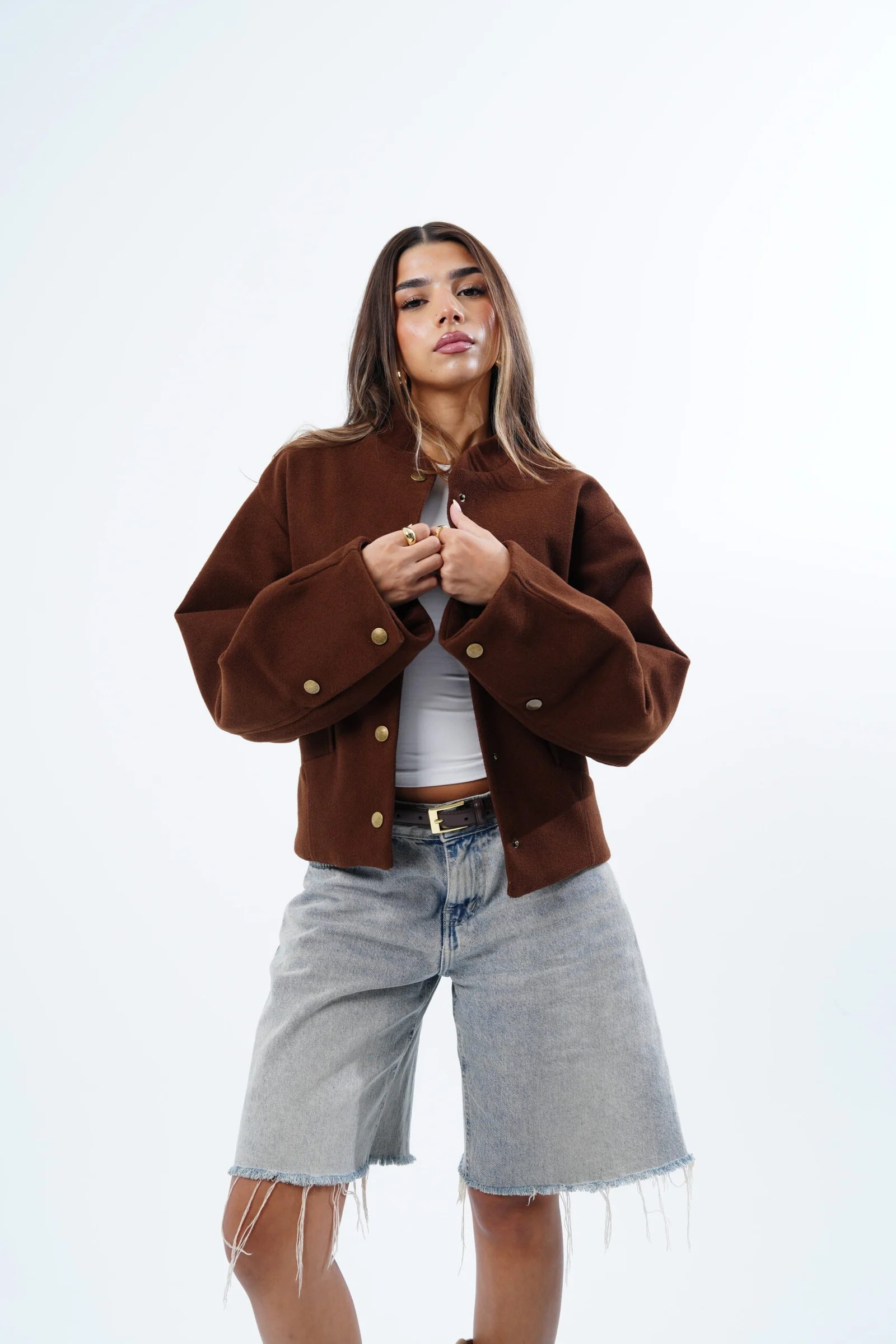 BUTTONS WOOL JACKET — view 10