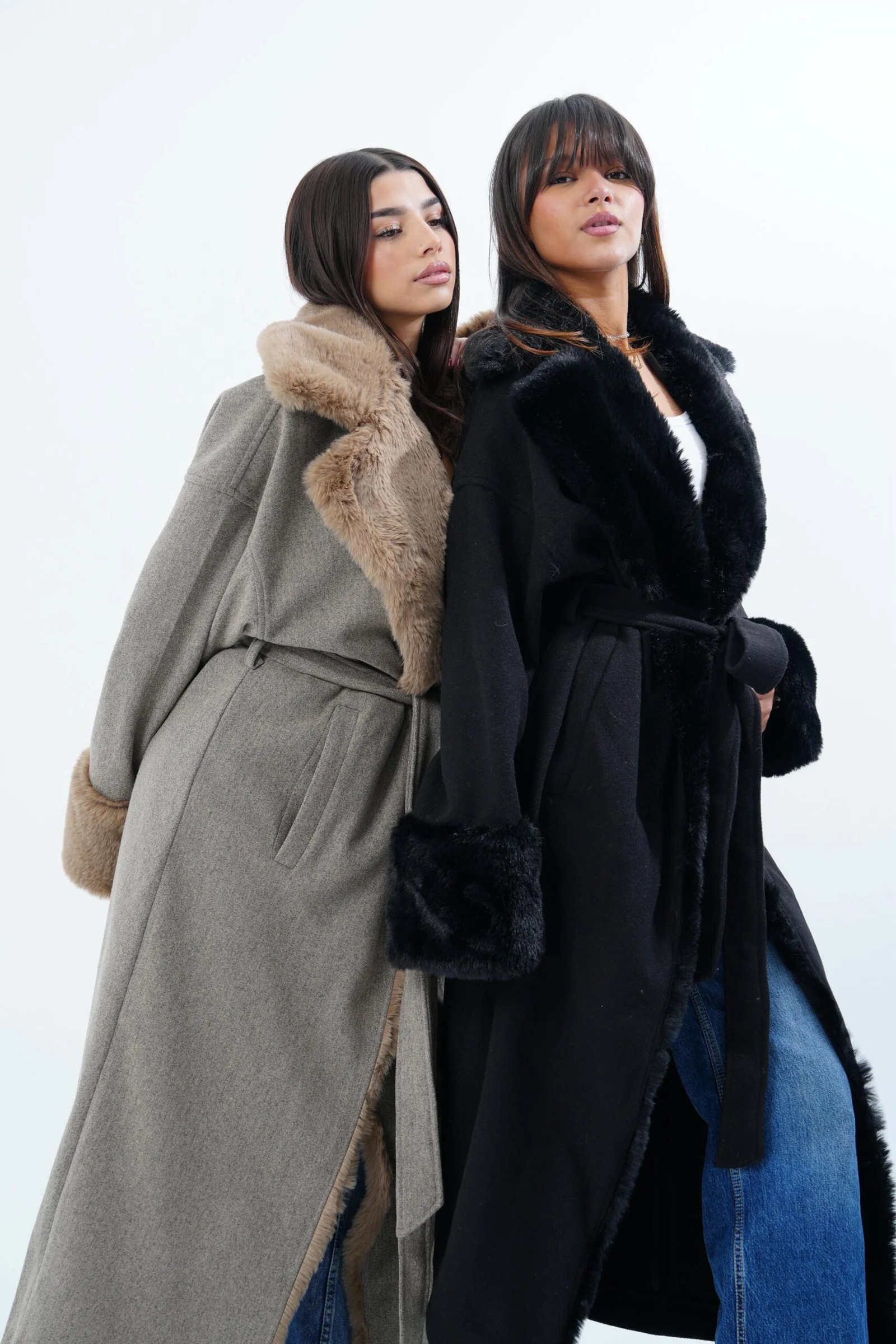 Fur Maxi Coat — view 5