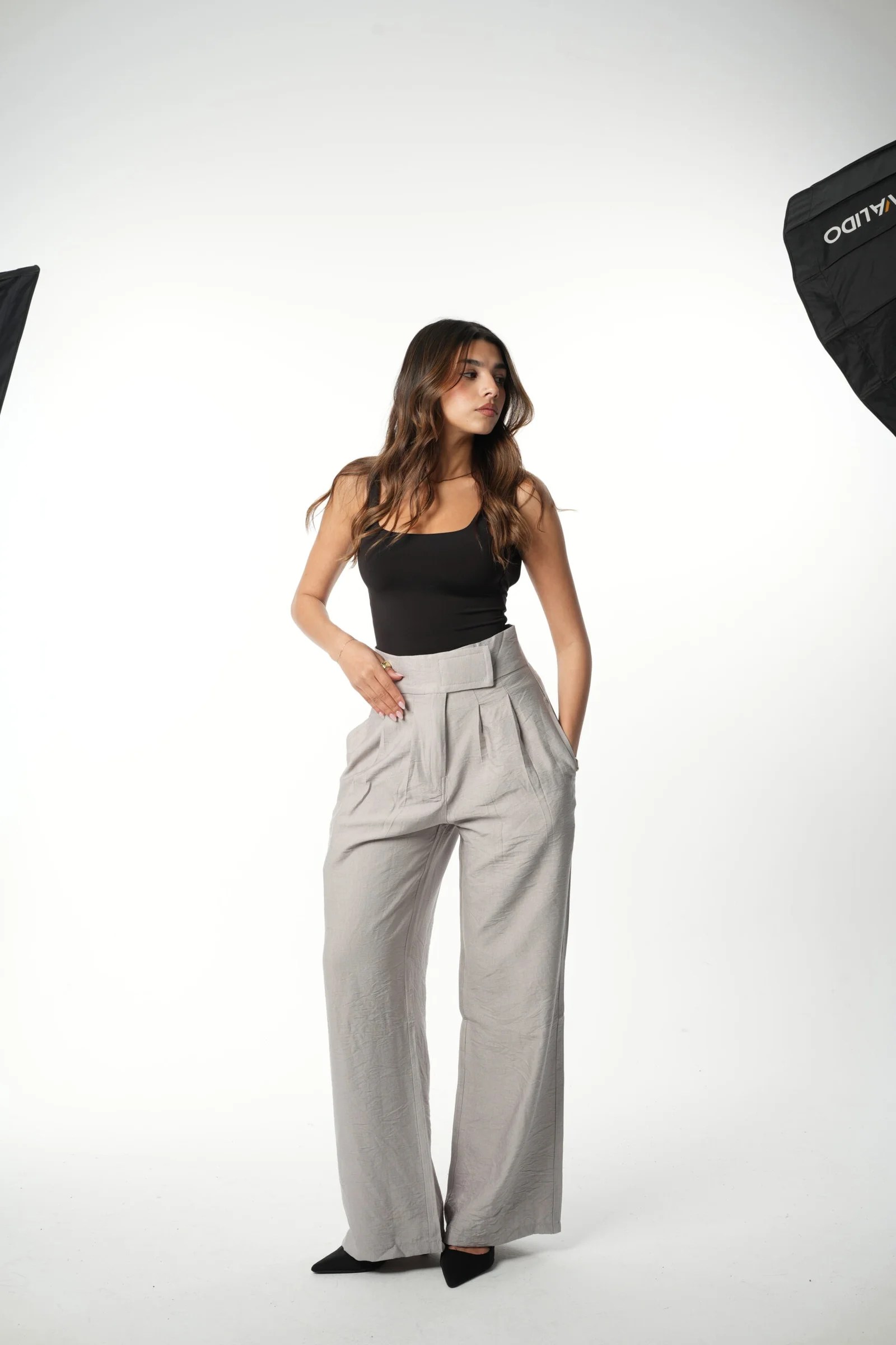 Waisted Tailored Pants — view 10