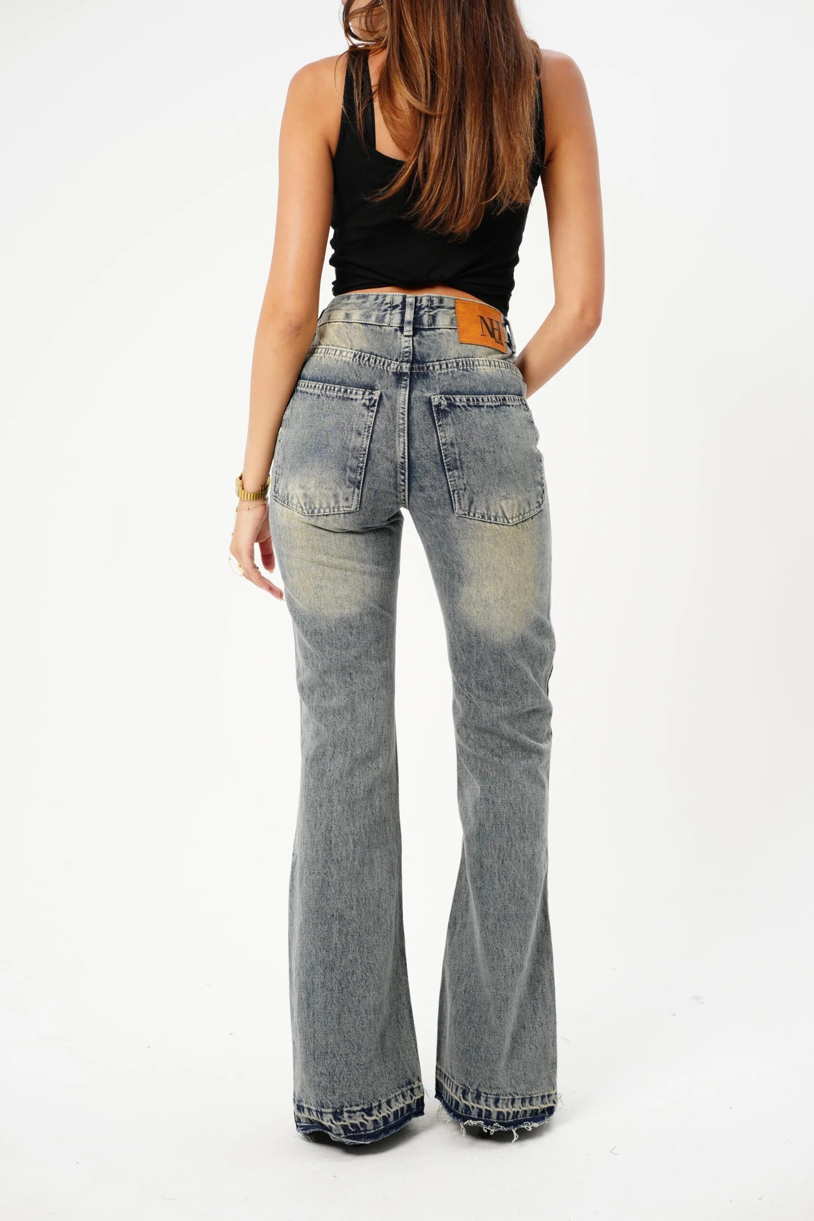 Straight Flare denim — view 8