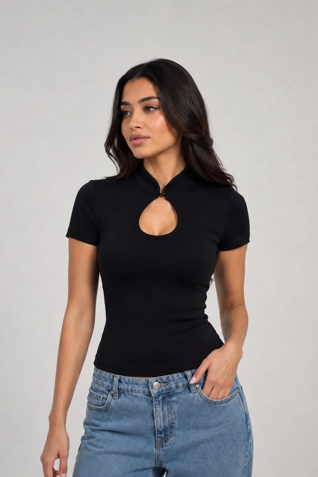 THE HIGH NECK TOP