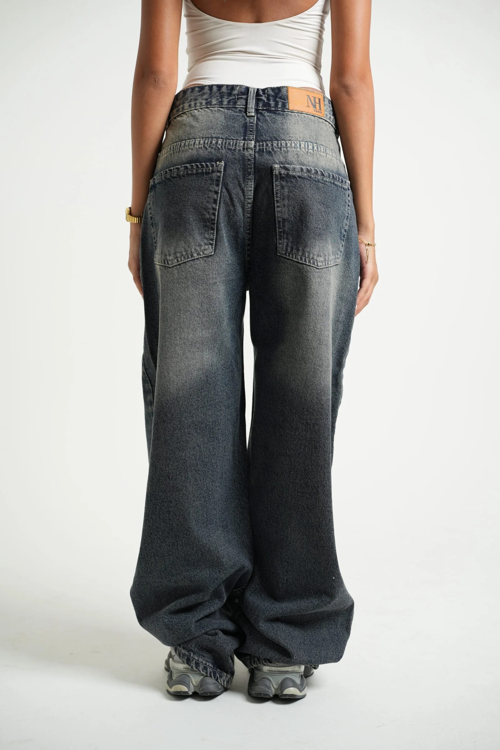 Dark washed dnm — view 5