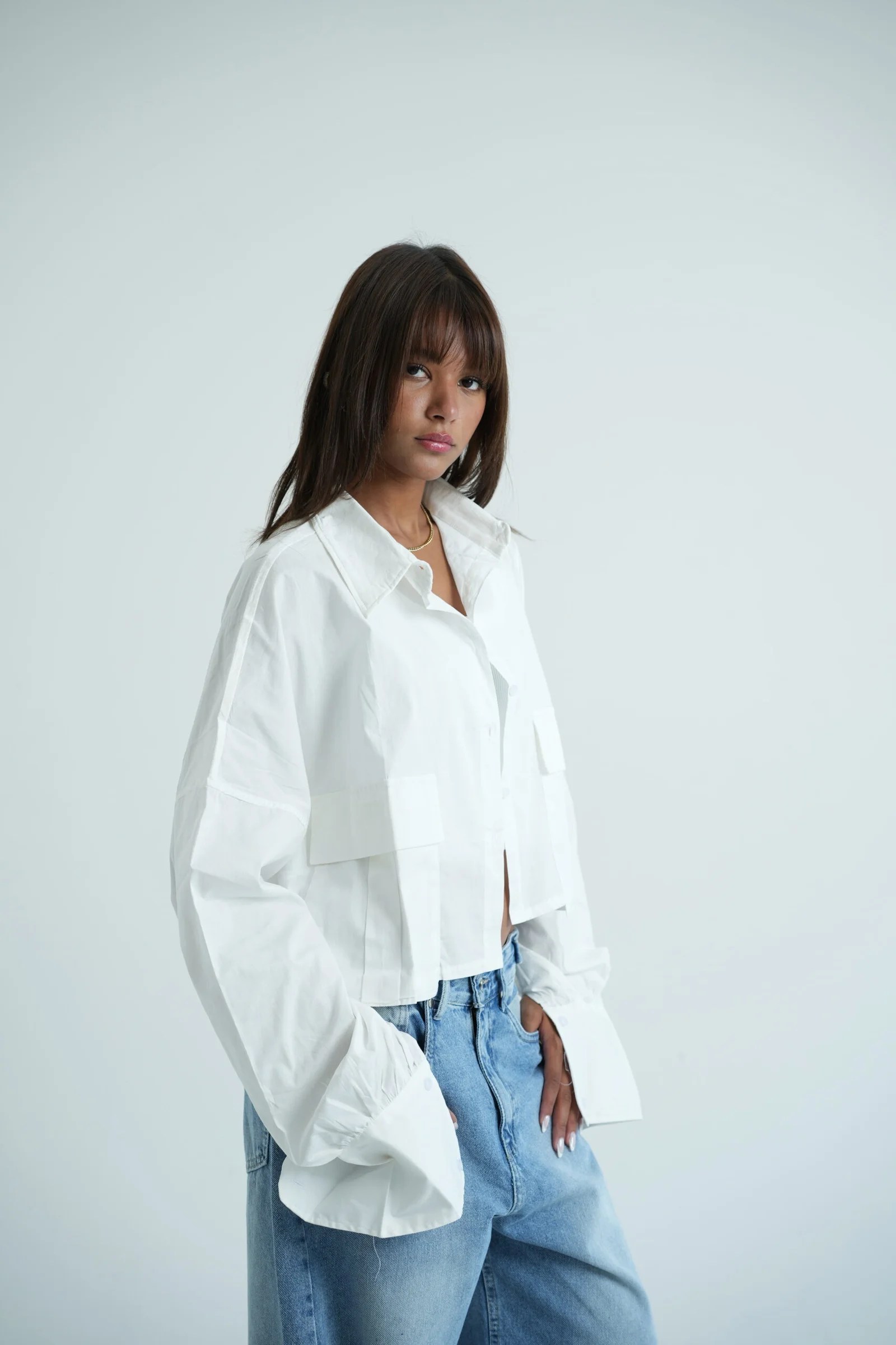 Cropped Chemise — view 6