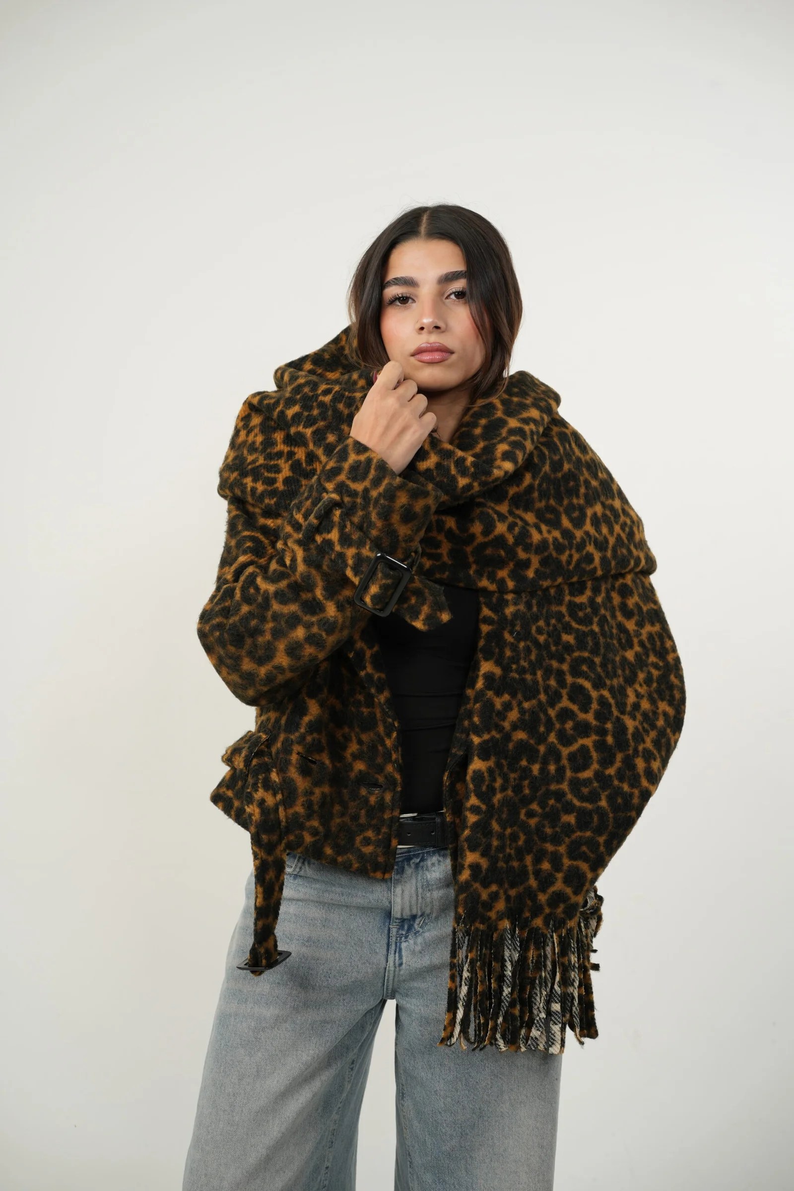 Leopard coat — view 4