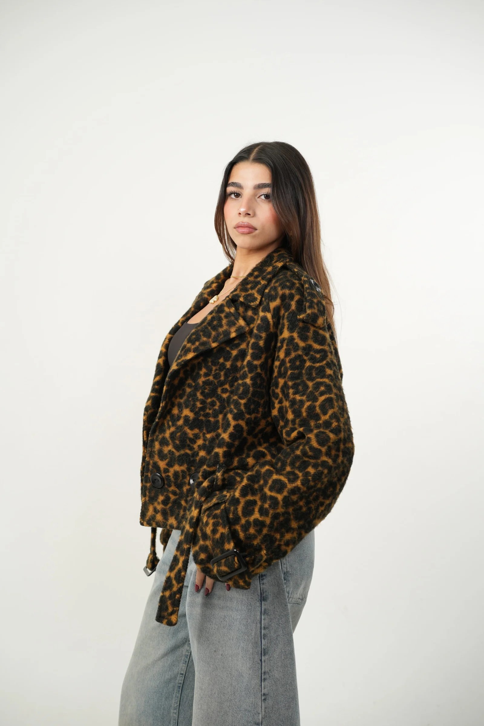 Leopard coat — view 6