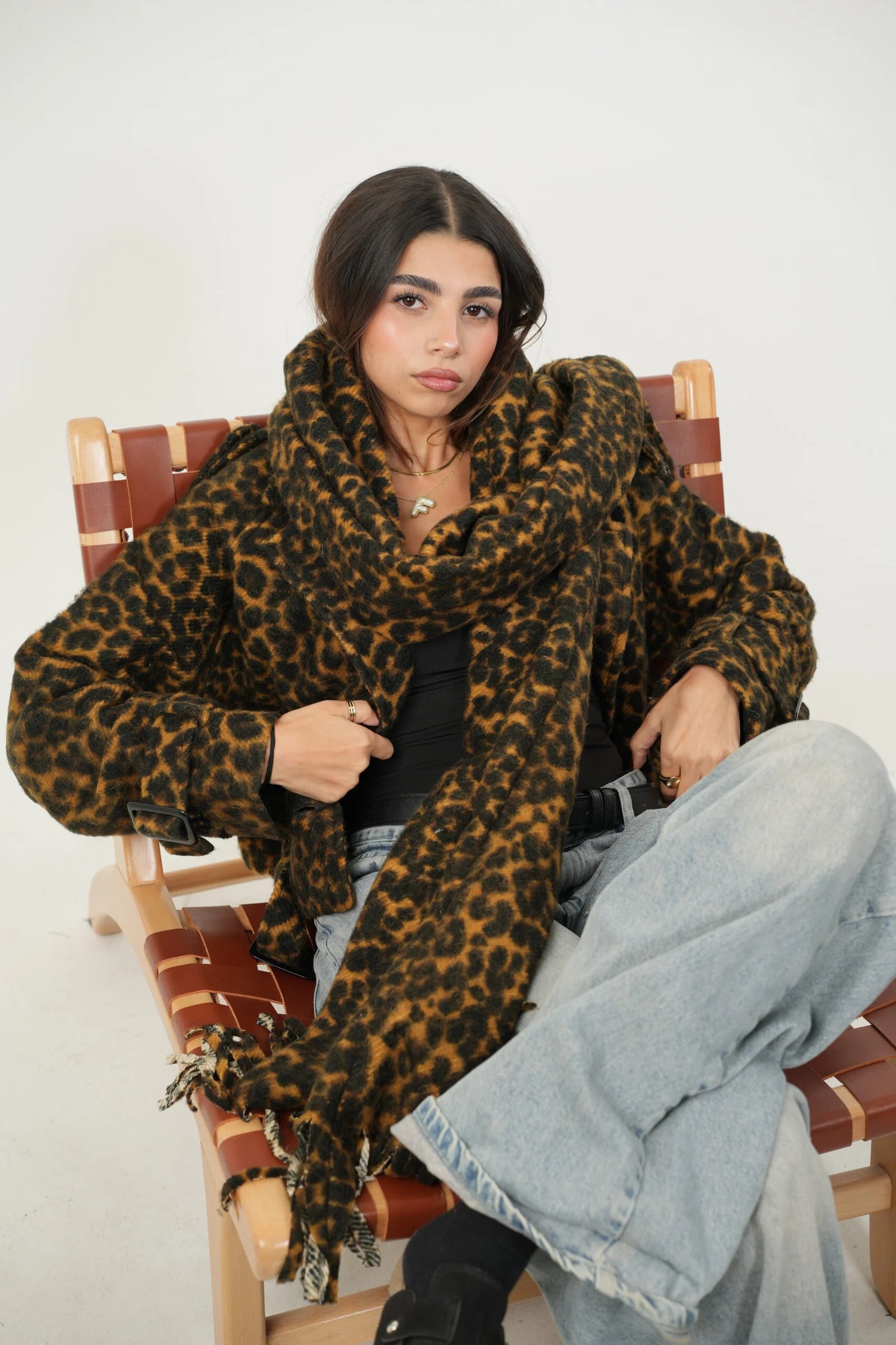 Leopard coat — view 5