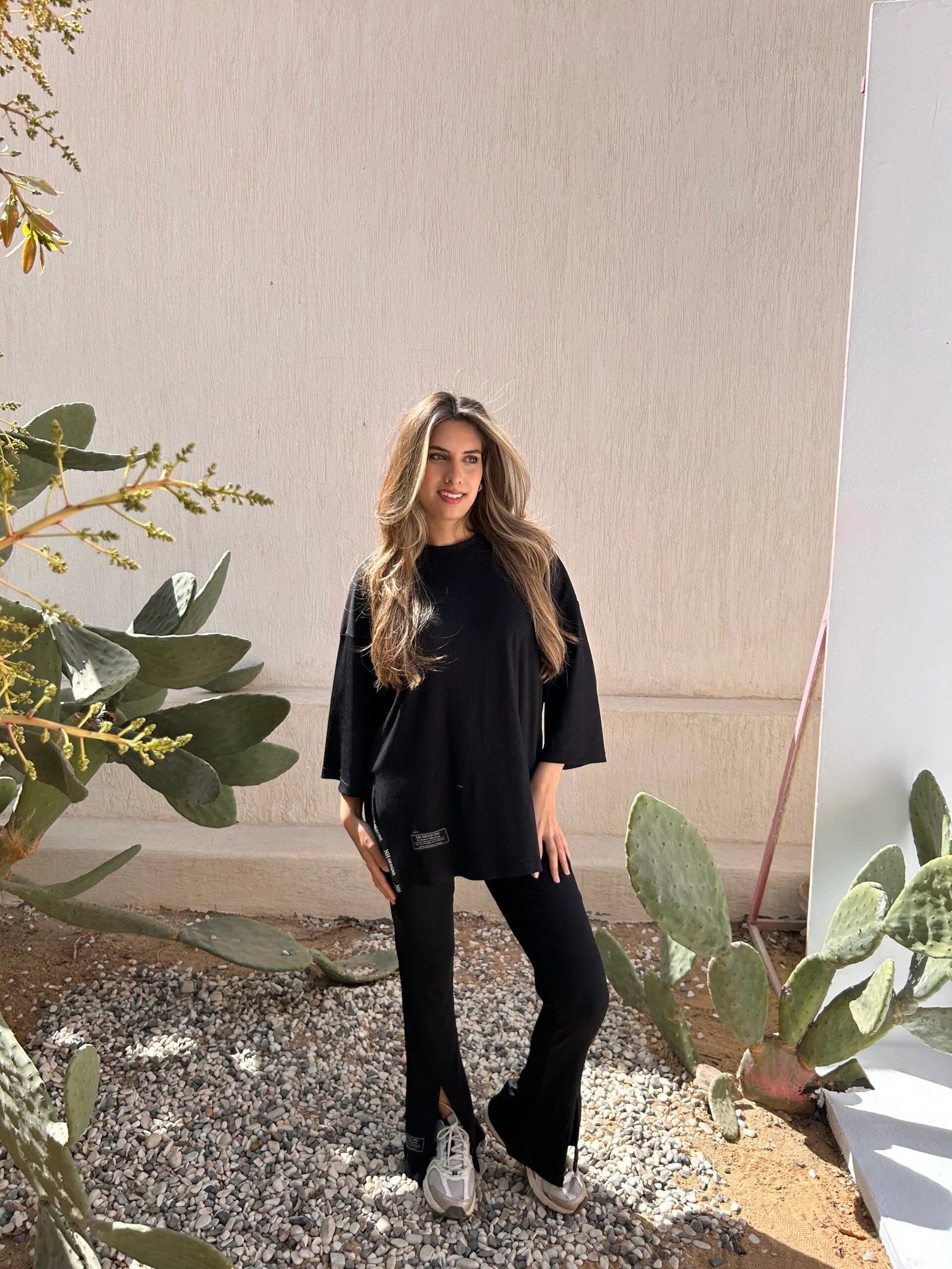 Ribbed everyday pants