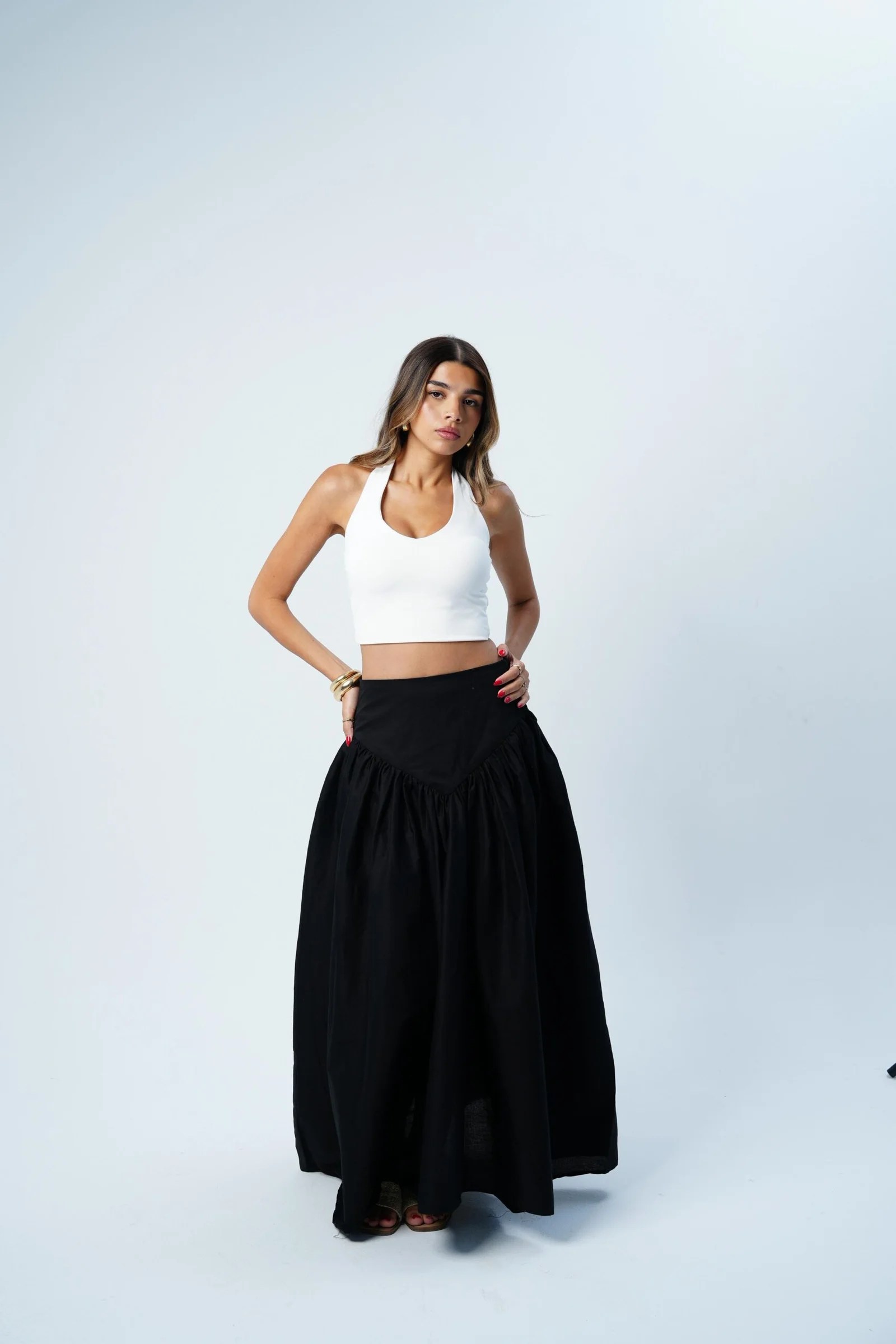 V WAIST SKIRT — view 17