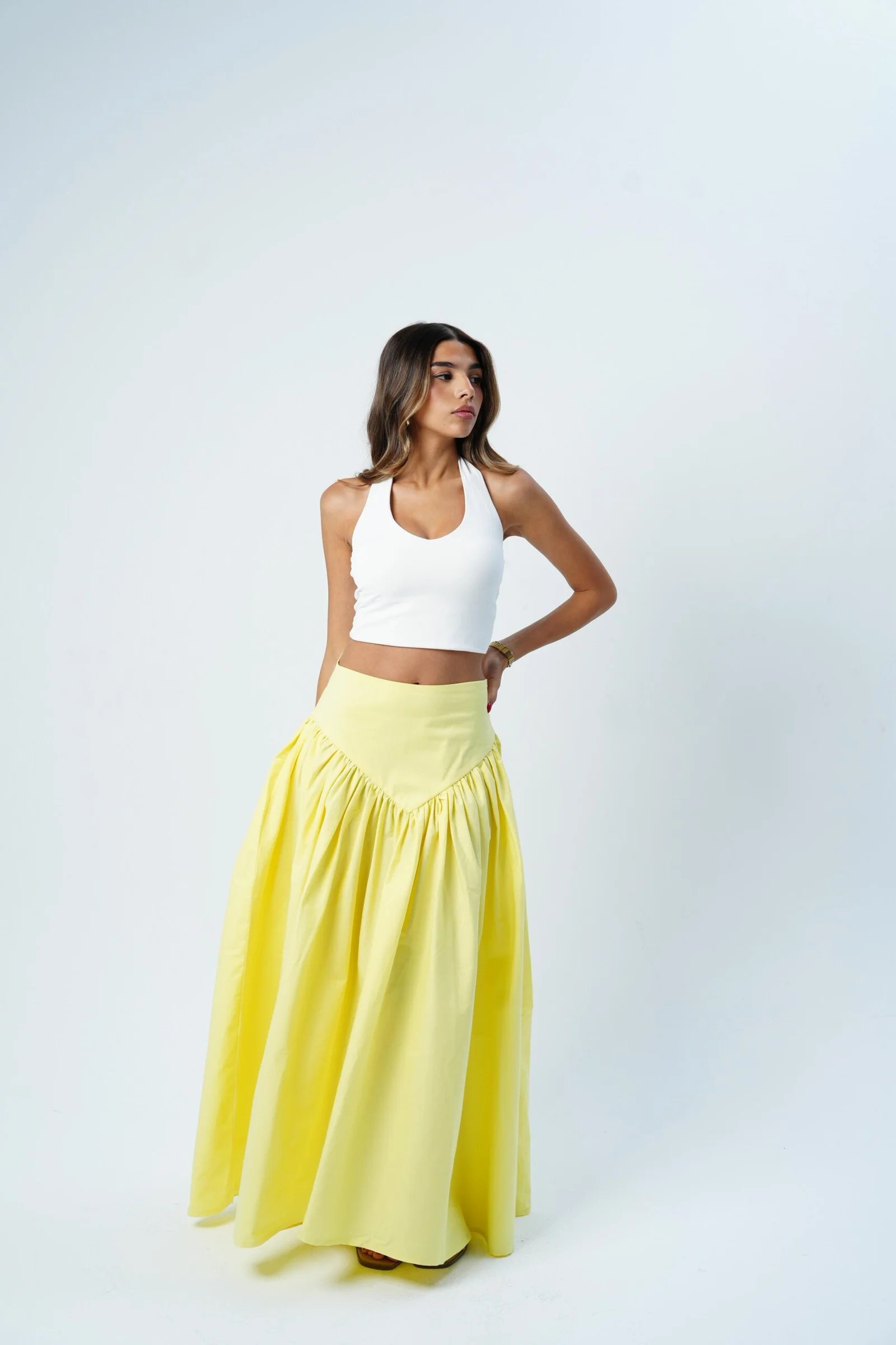 V WAIST SKIRT — view 3