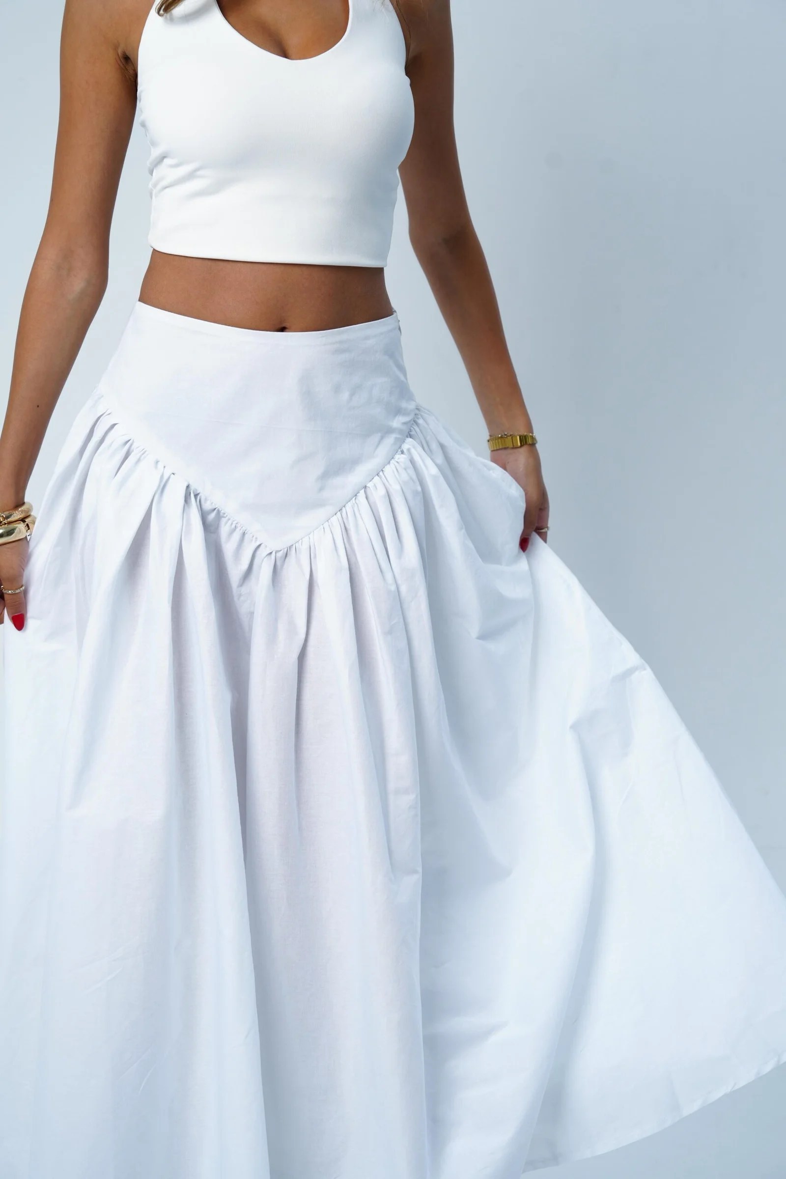V WAIST SKIRT — view 9