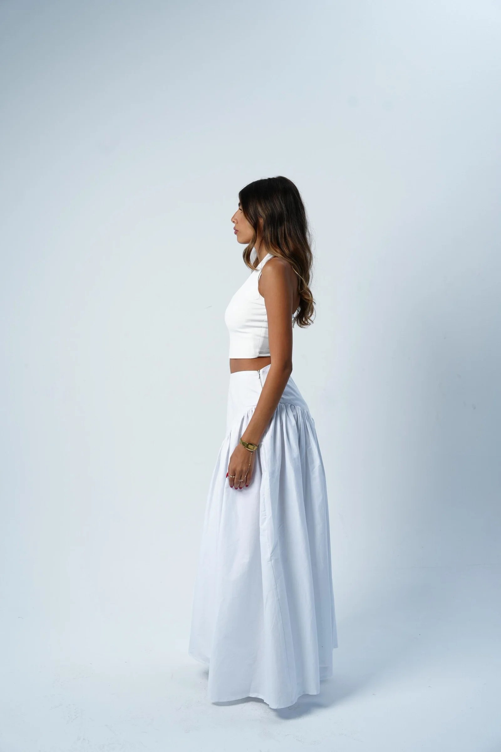V WAIST SKIRT — view 8