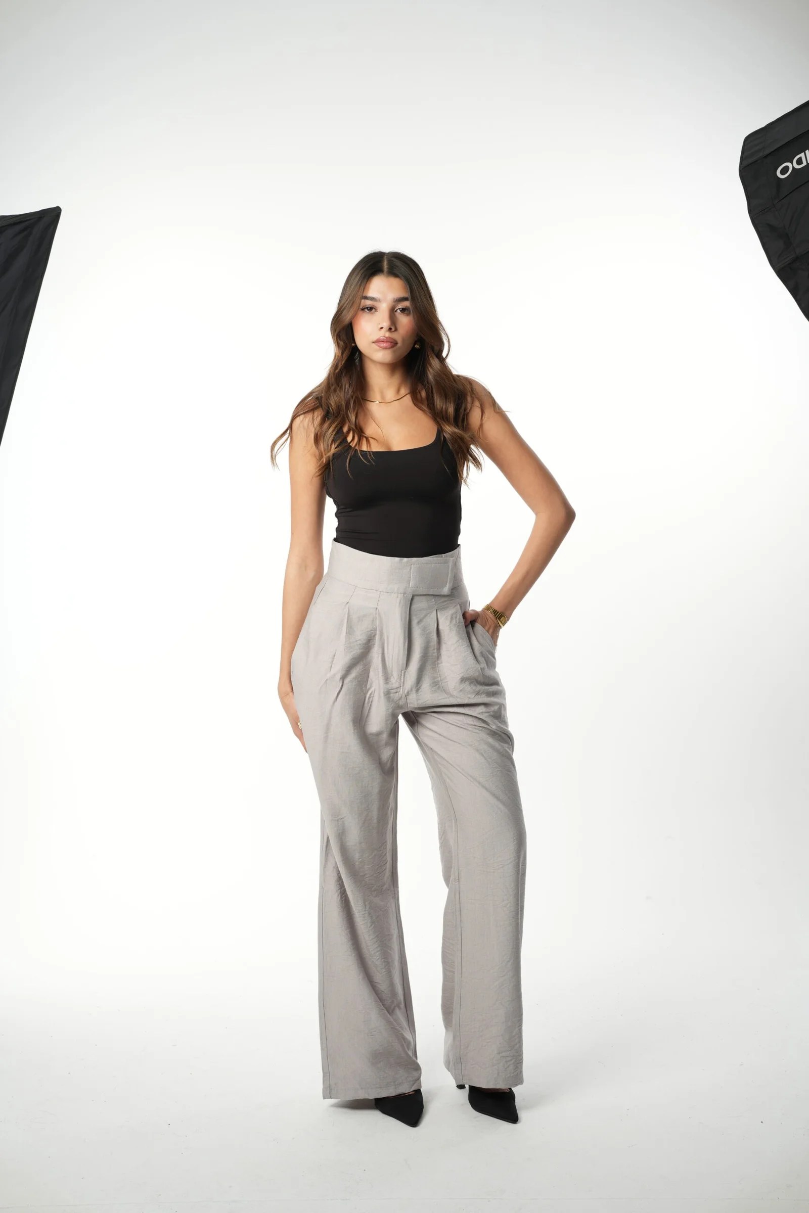 Waisted Tailored Pants