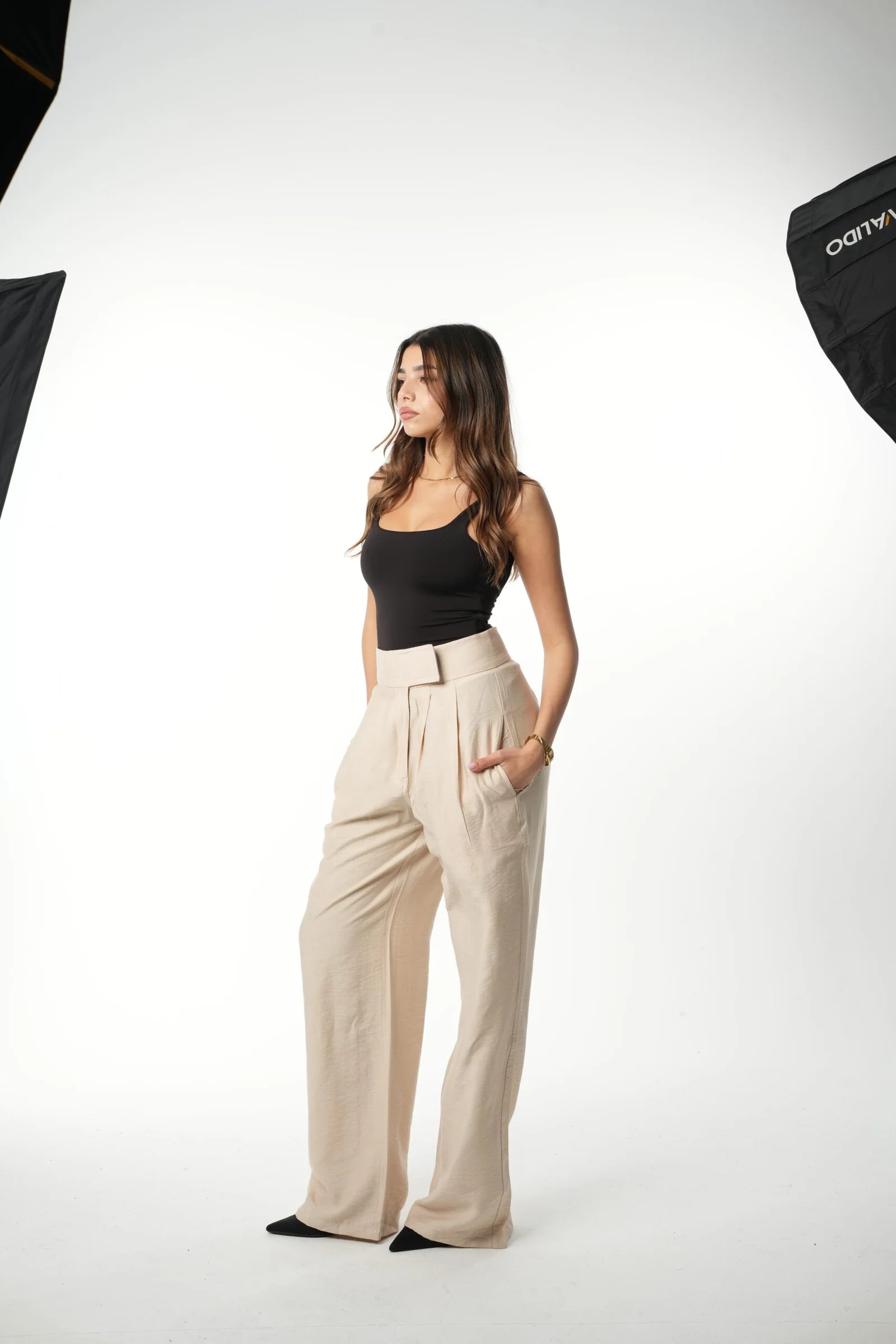 Waisted Tailored Pants — view 6