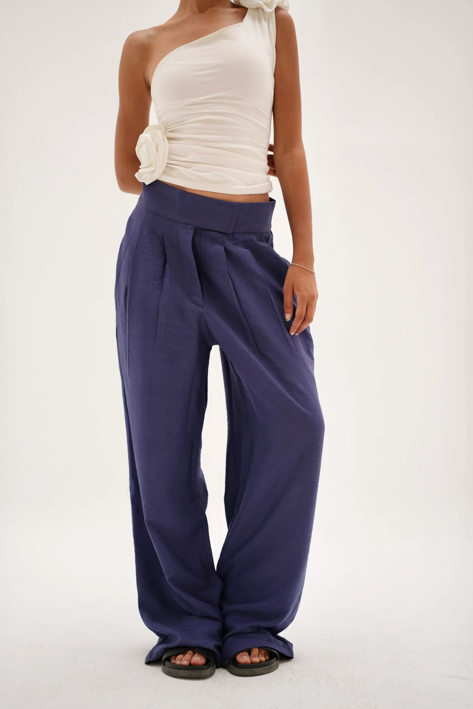 Waisted Tailored Pants — view 13