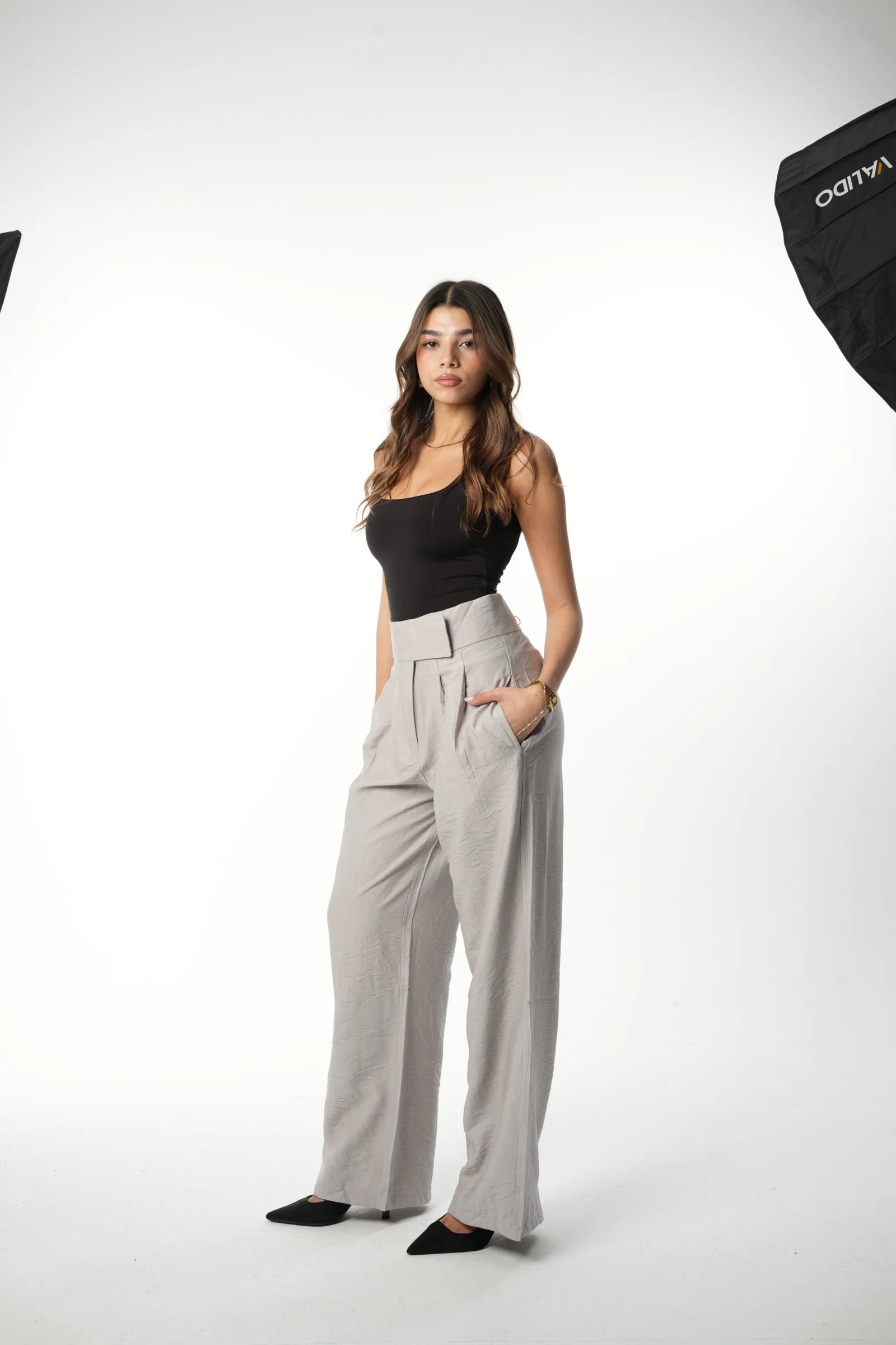 Waisted Tailored Pants — view 10