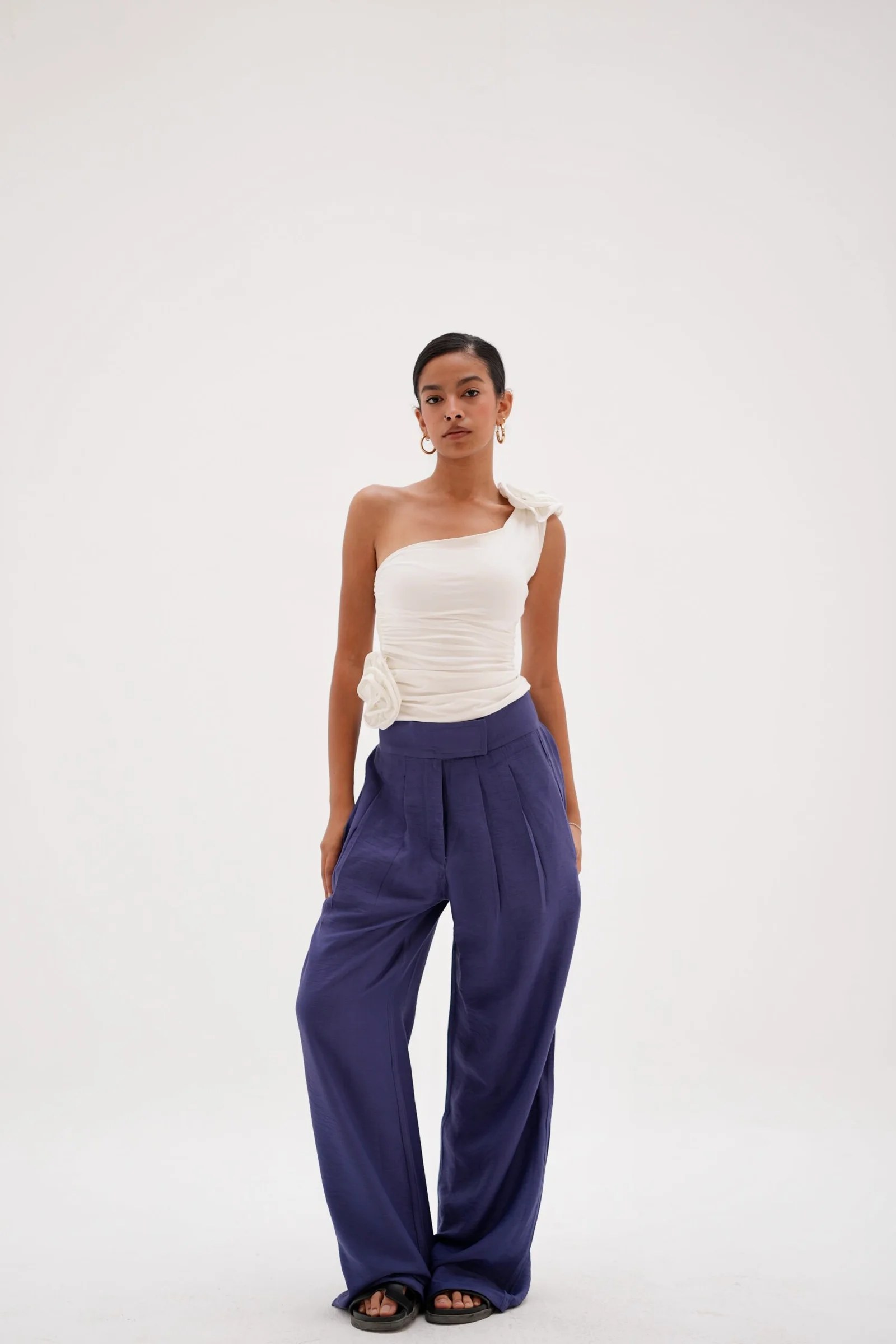 Waisted Tailored Pants — view 15