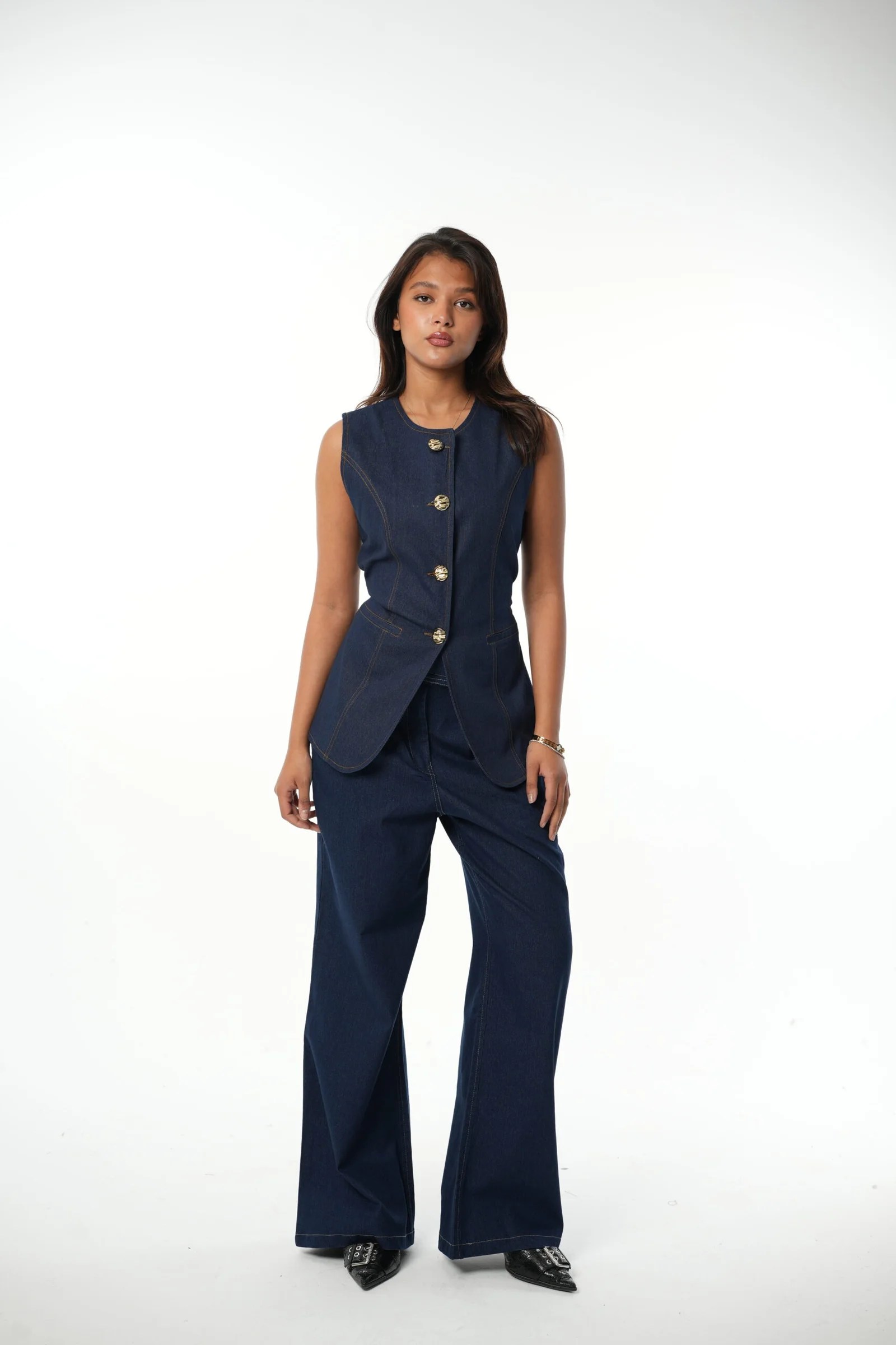 Light jeans Vest — view 4