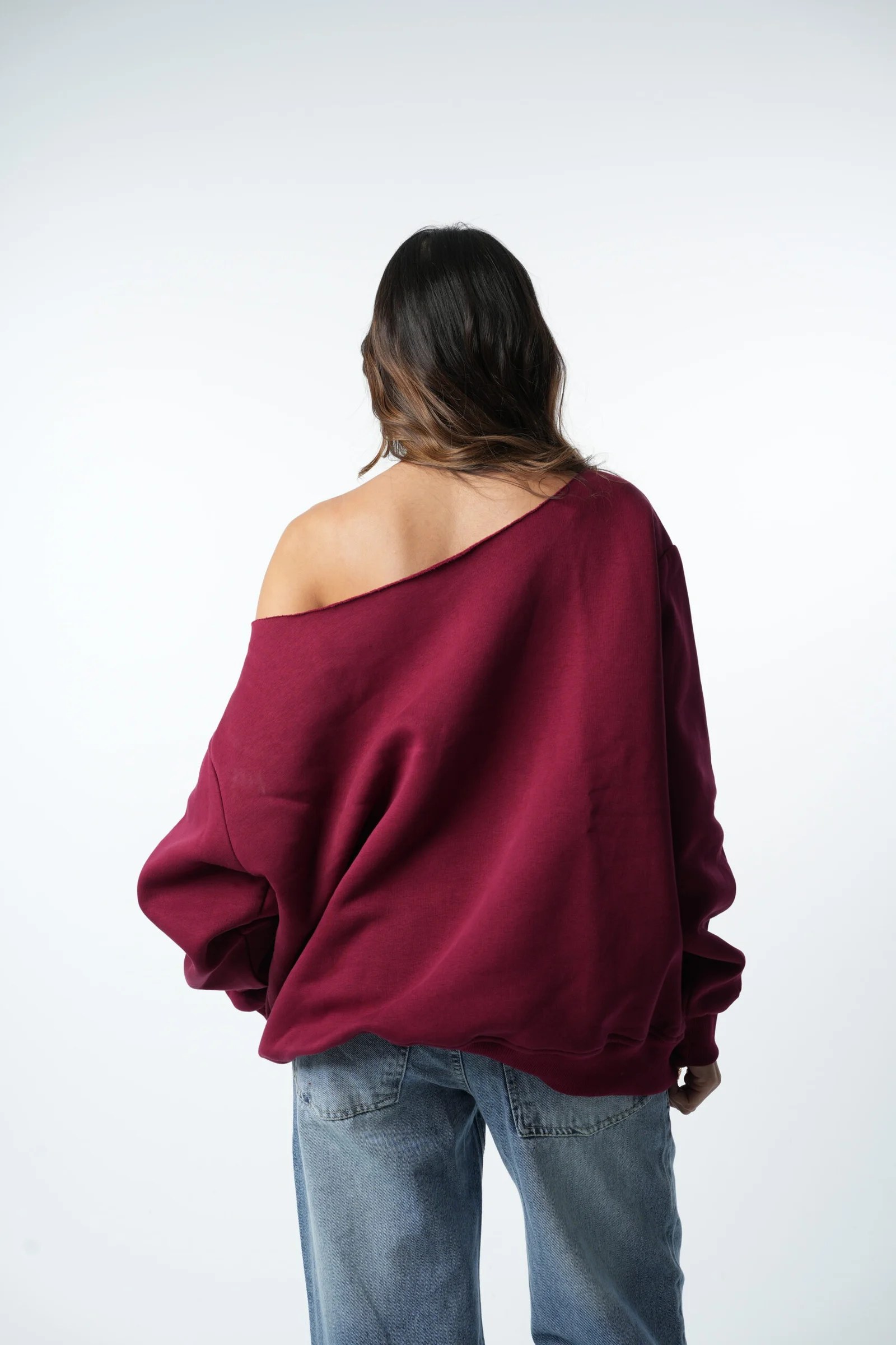 Off Shoulder hoodie — view 9