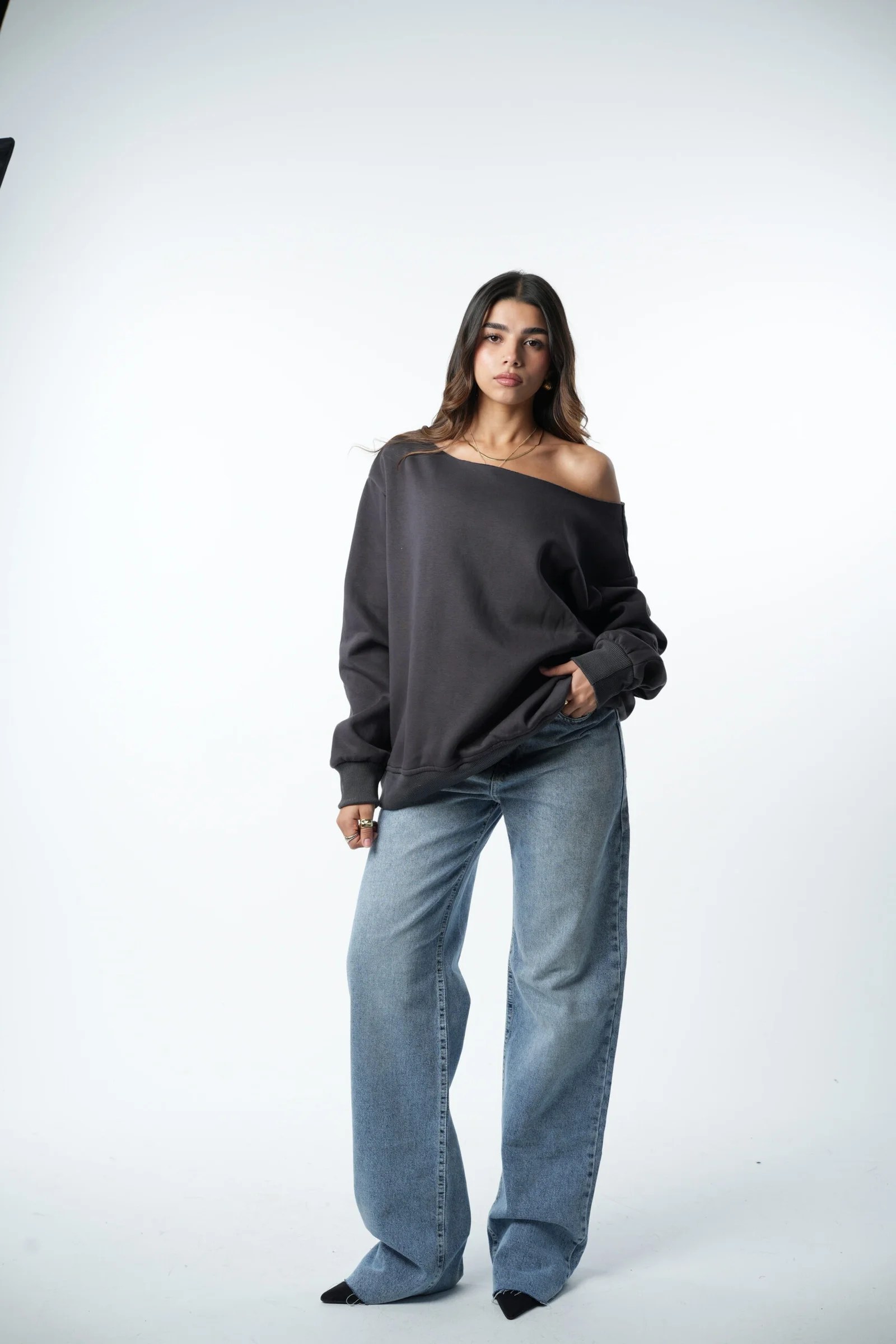 Off Shoulder hoodie — view 25