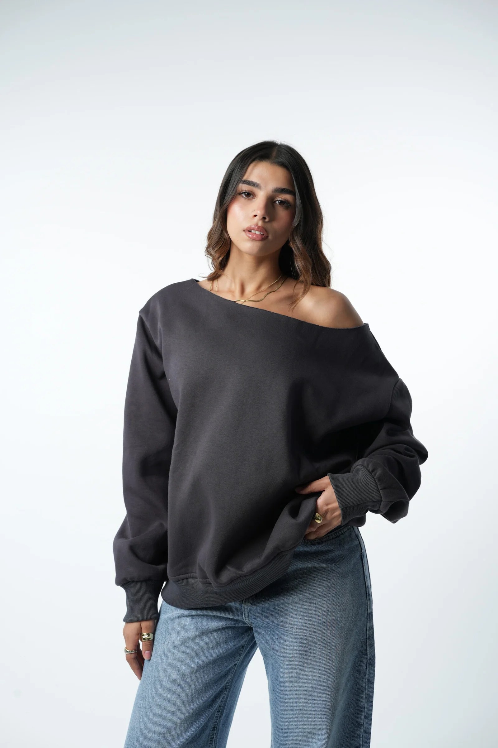 Off Shoulder hoodie — view 26