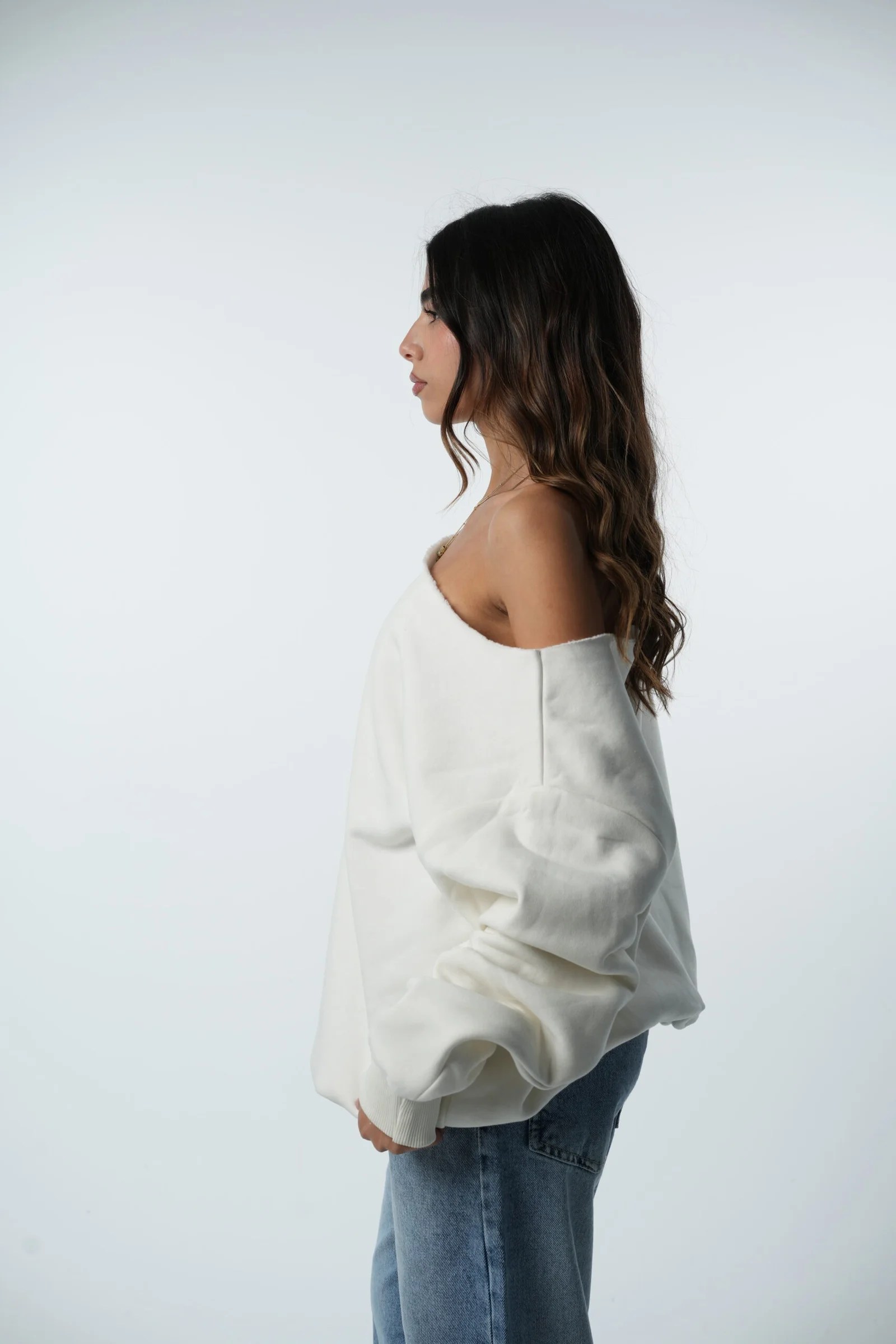 Off Shoulder hoodie — view 20