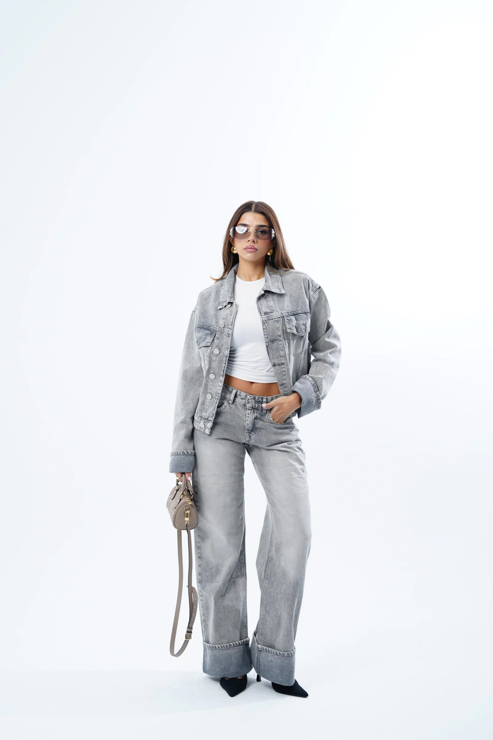 Grey FOLDED Jacket — view 5