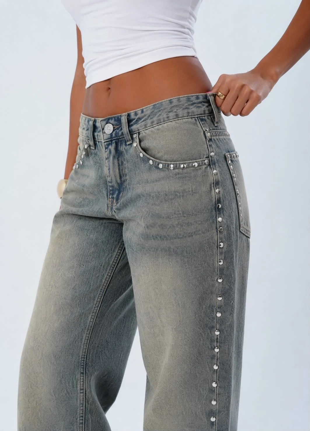 Dirty New Studded DENIM — view 3