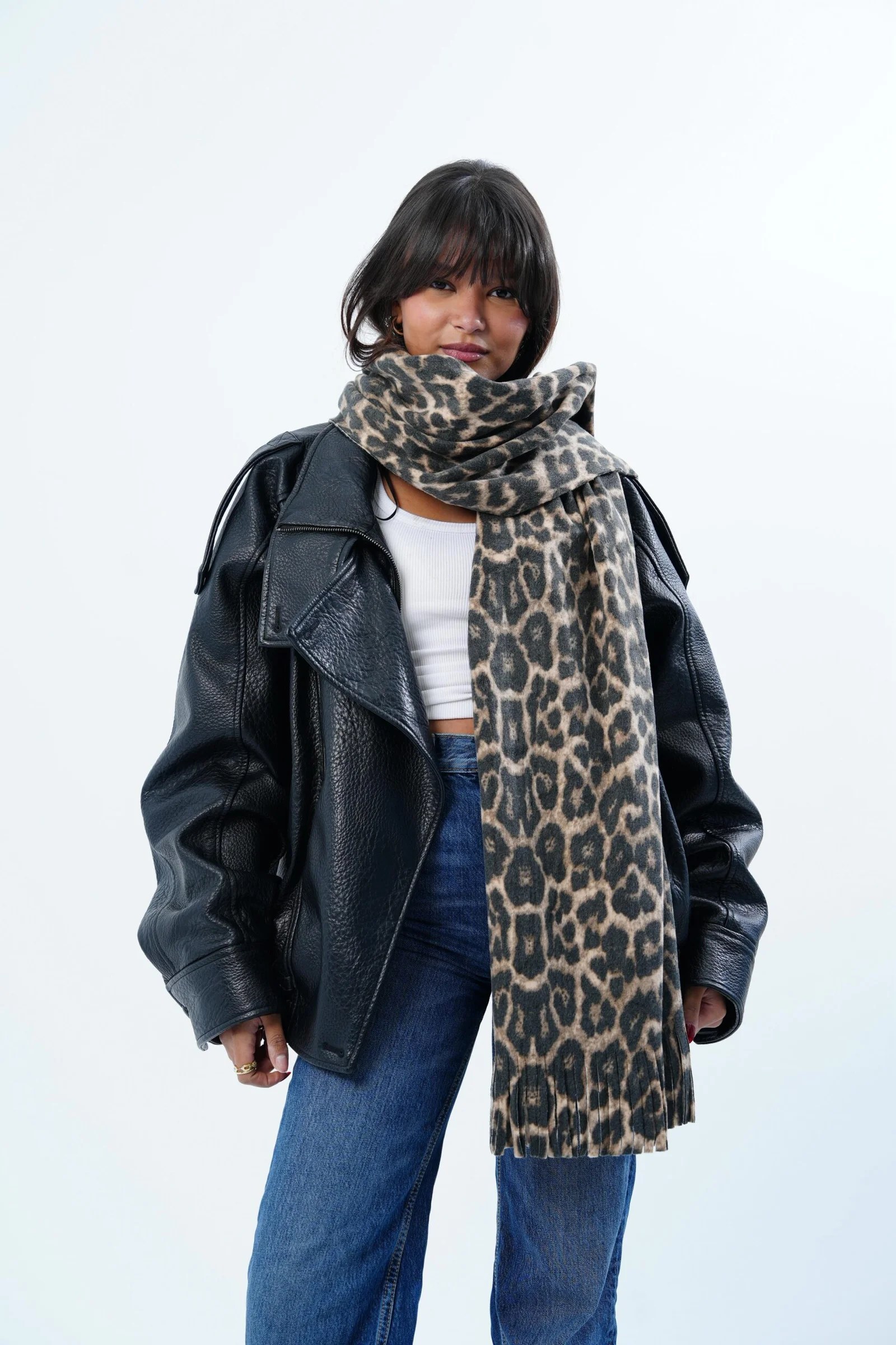 THE LEOPARD SCARF — view 6