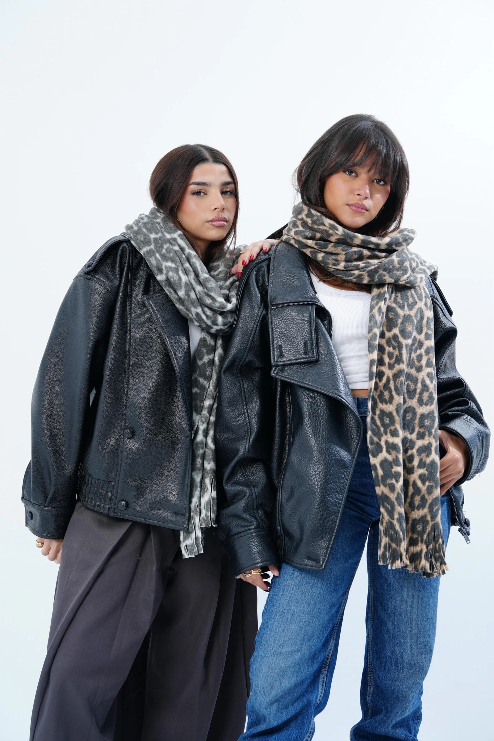 THE LEOPARD SCARF