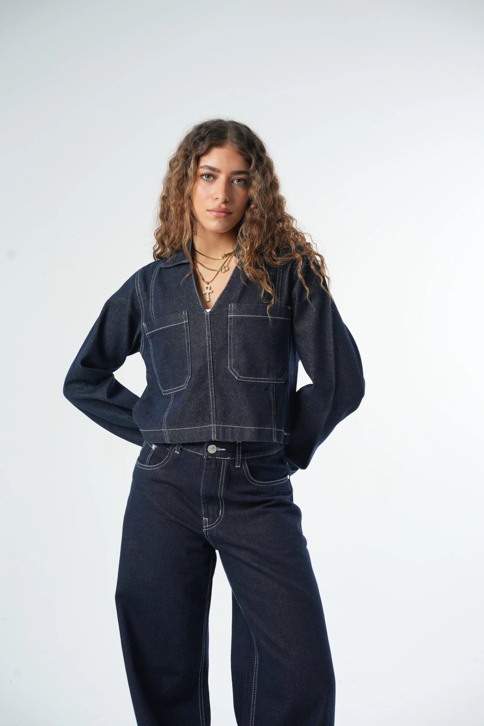 Cropped jacket — view 5