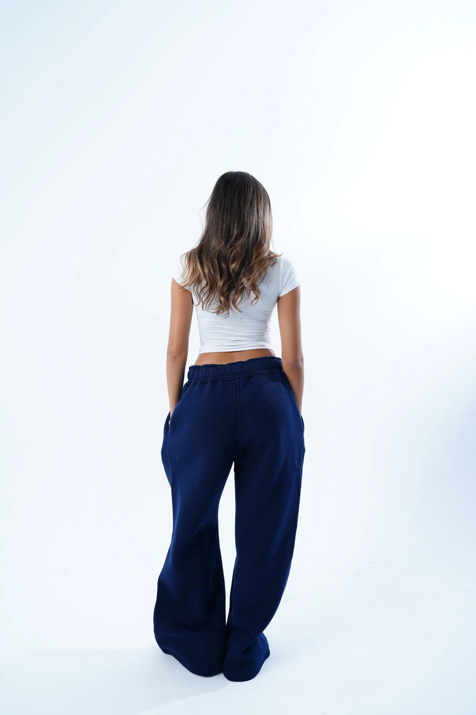 Extra wide leg sweats — view 33