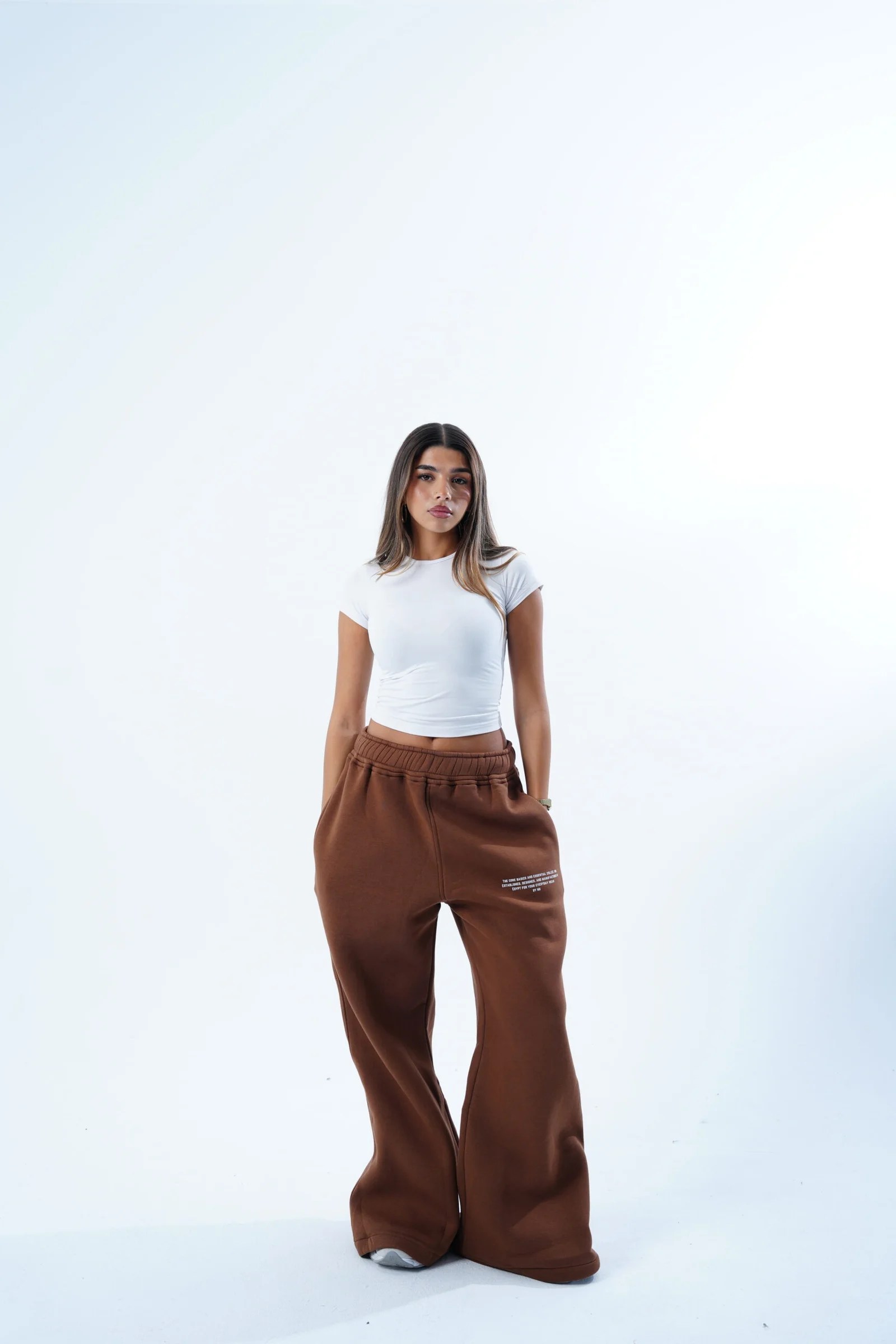 Extra wide leg sweats — view 25