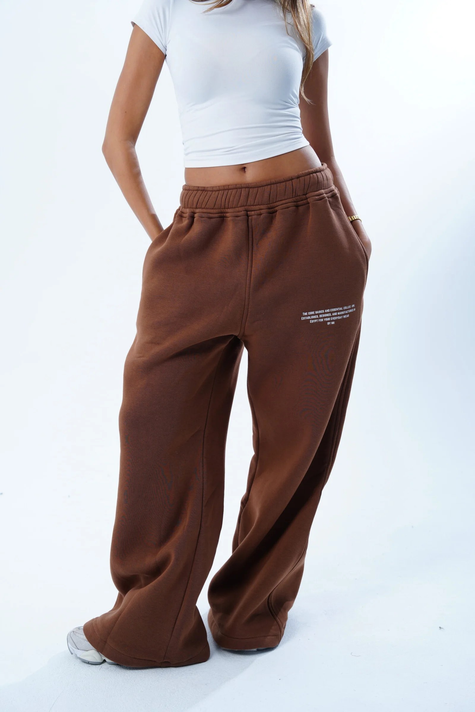 Extra wide leg sweats — view 29