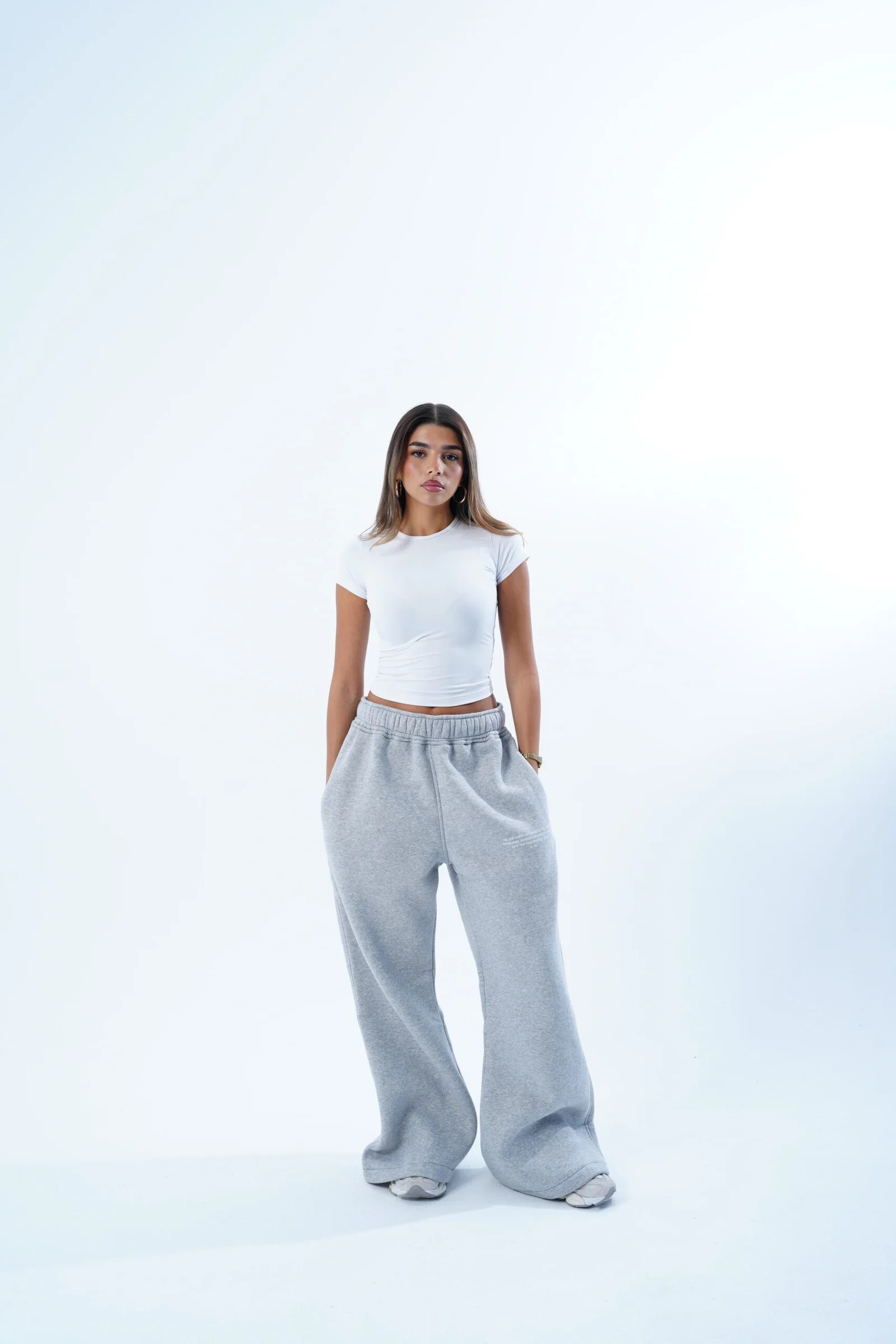 Extra wide leg sweats — view 39