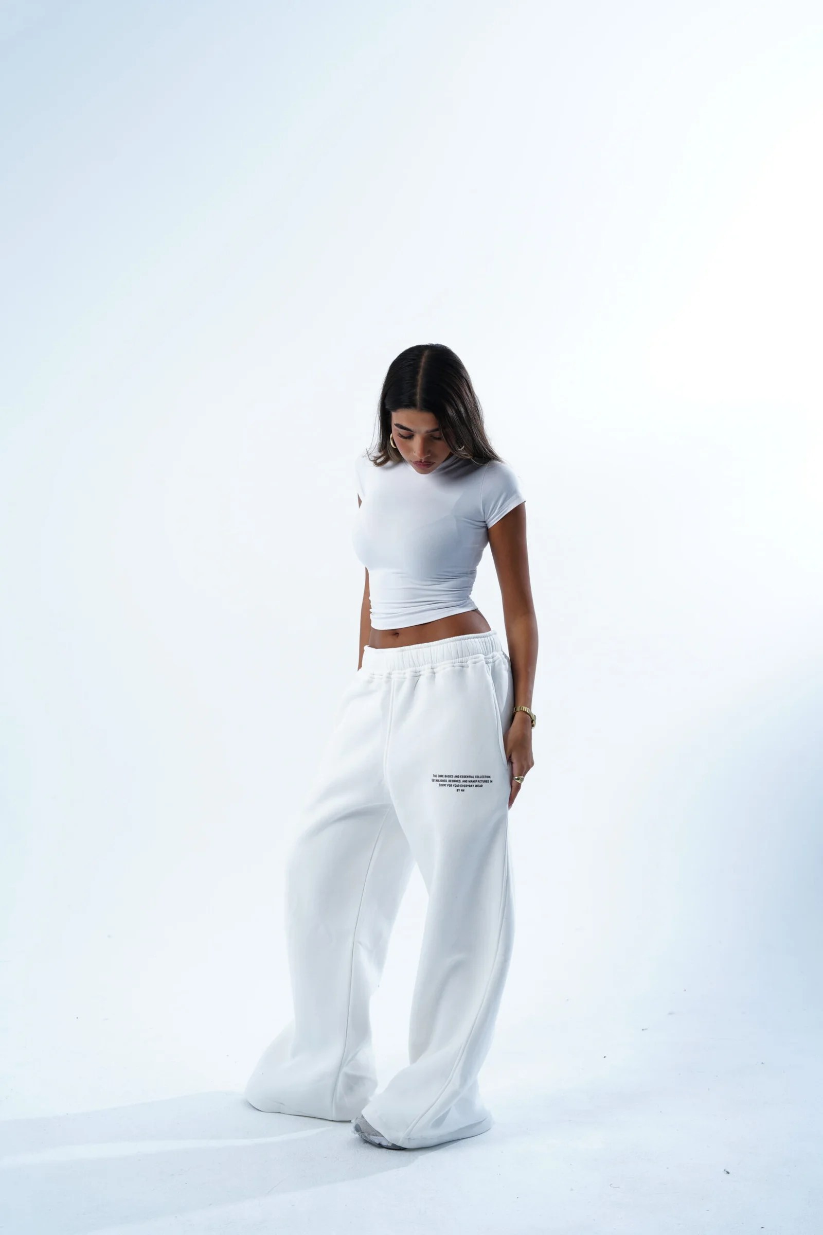 Extra wide leg sweats — view 44