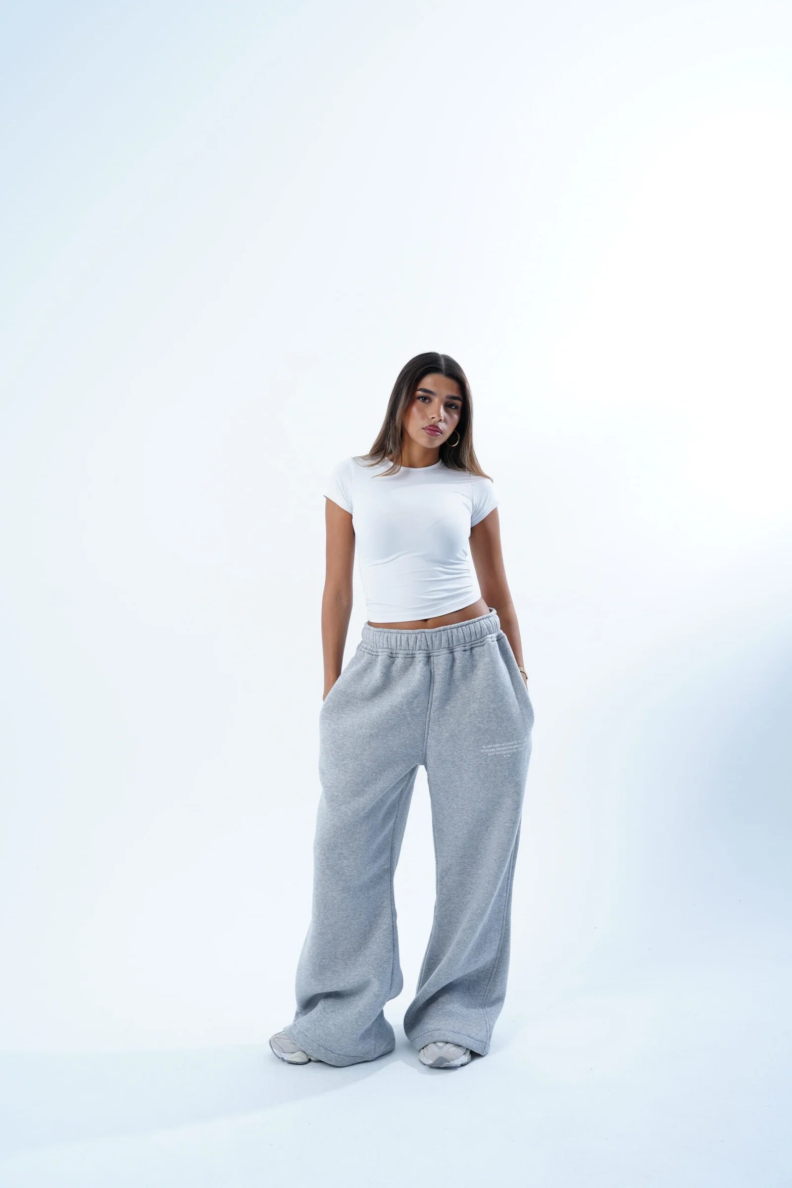 Extra wide leg sweats