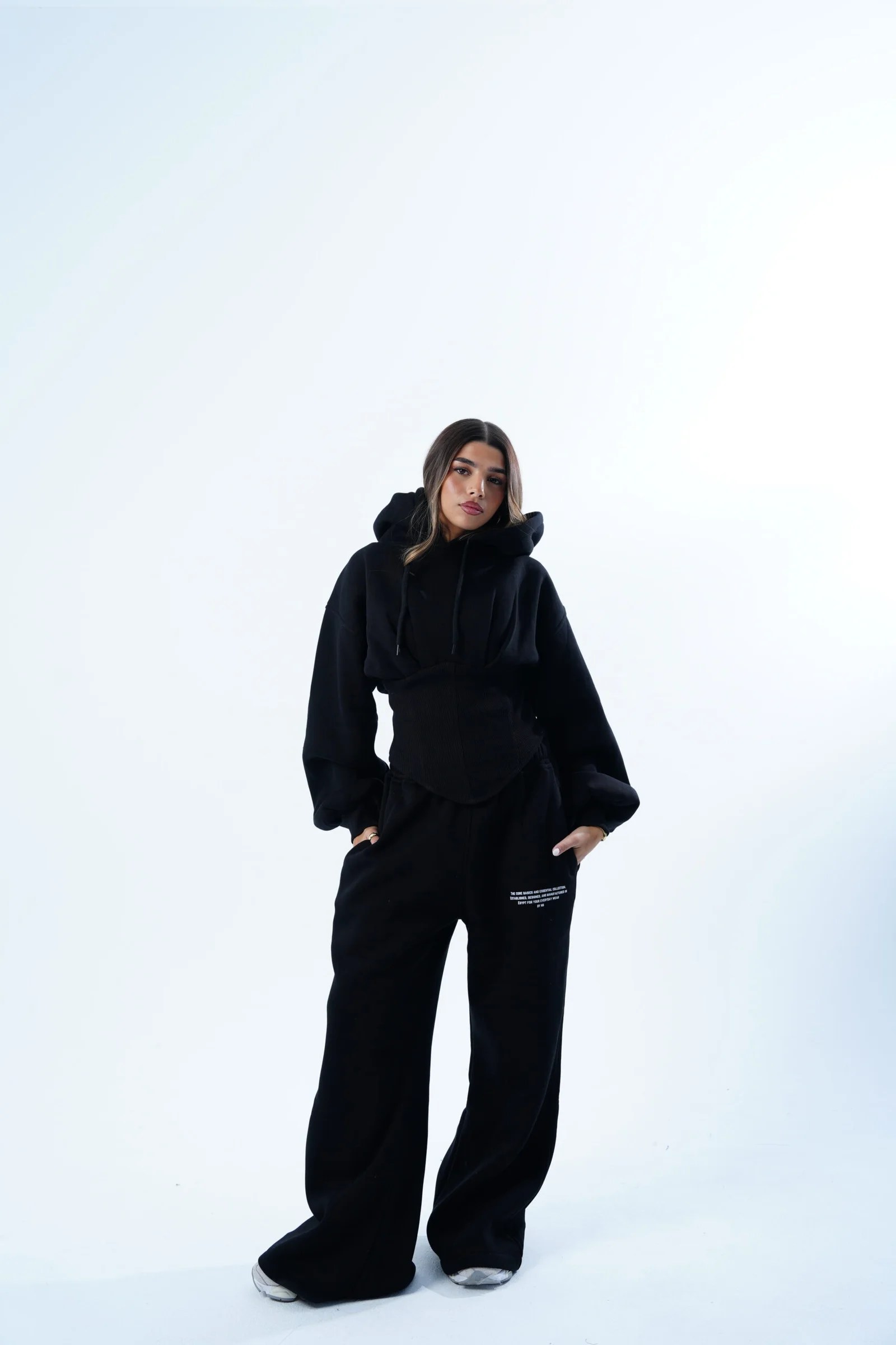 Extra wide leg sweats — view 10