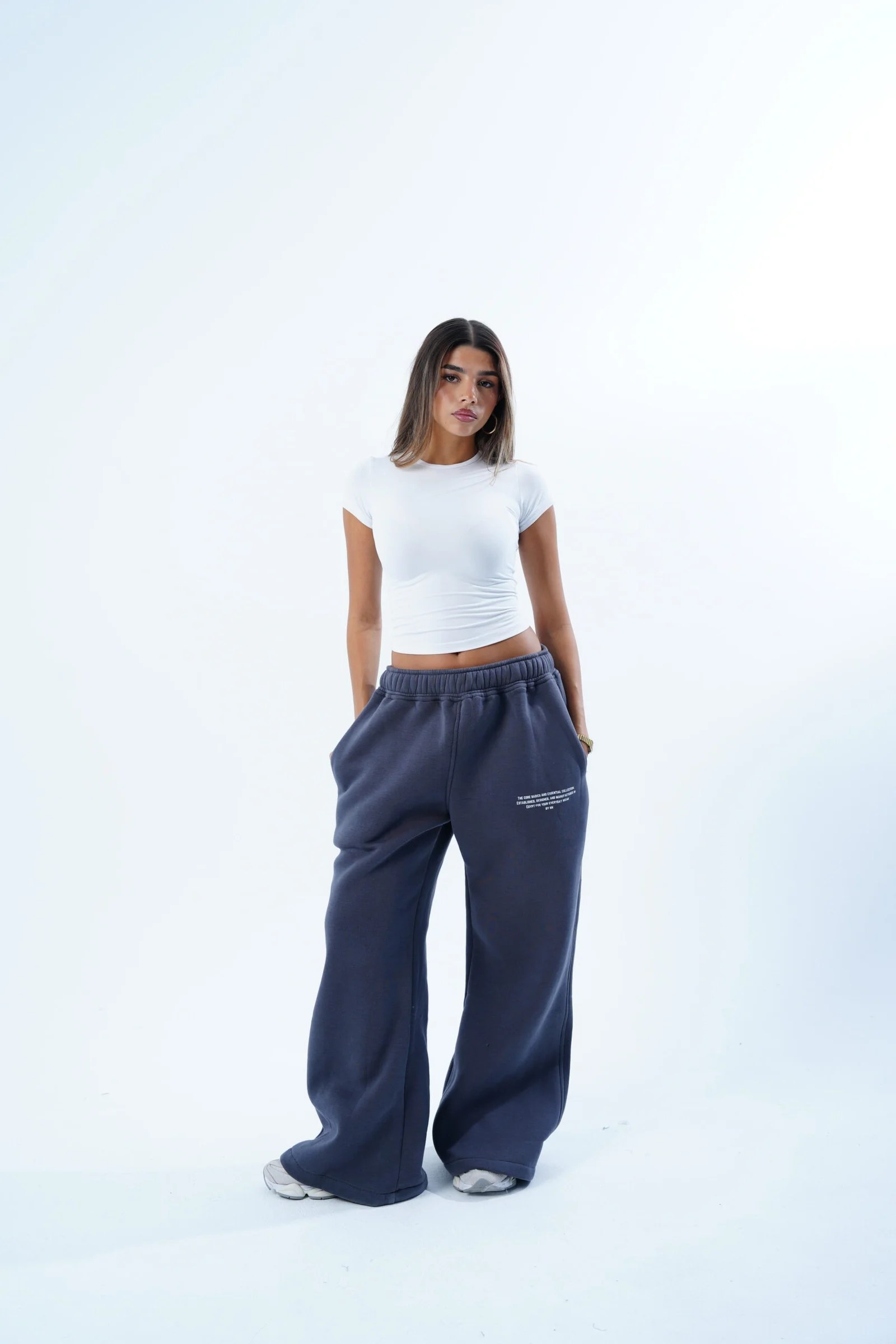 Extra wide leg sweats — view 37