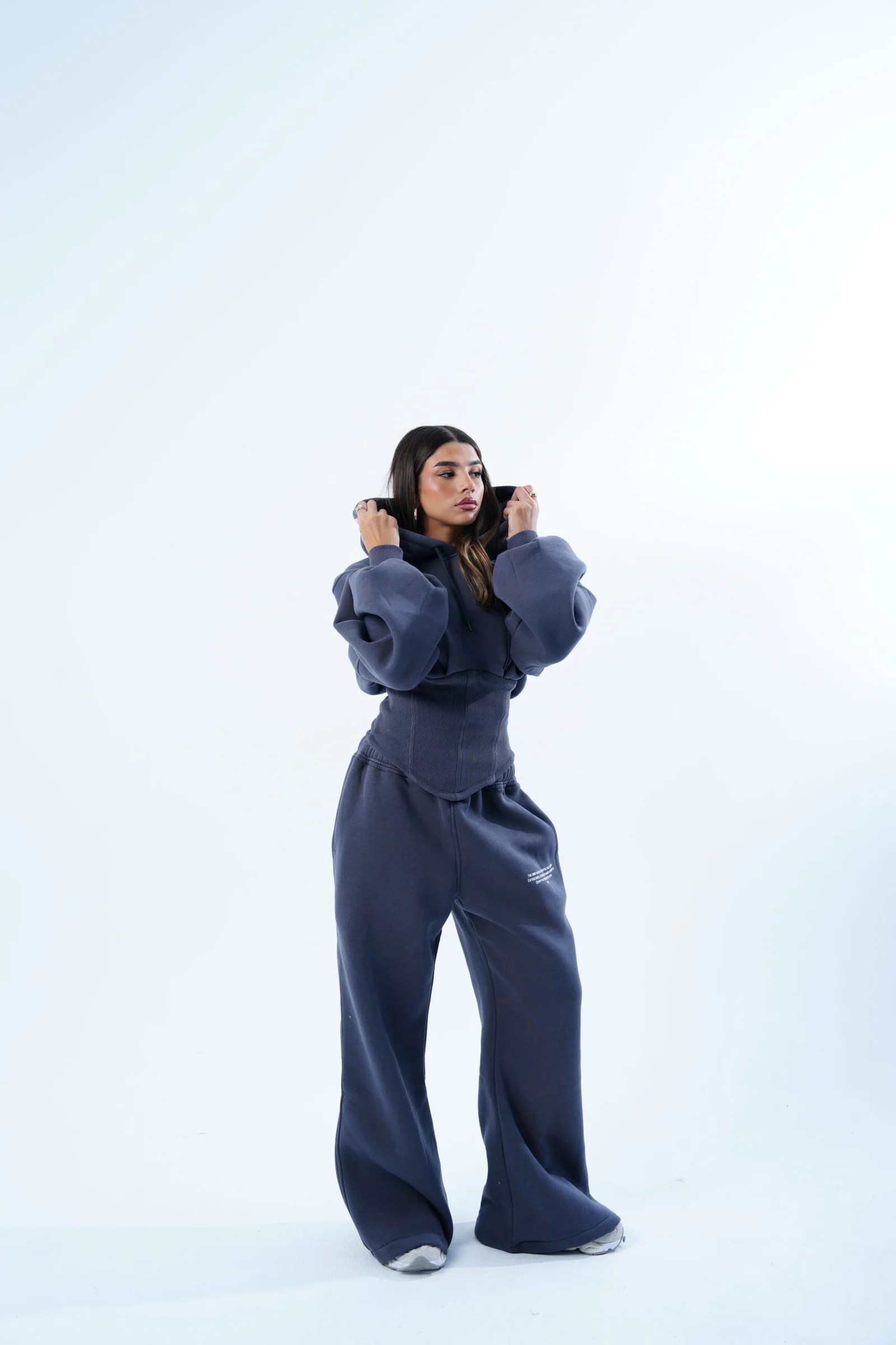 Extra wide leg sweats — view 17