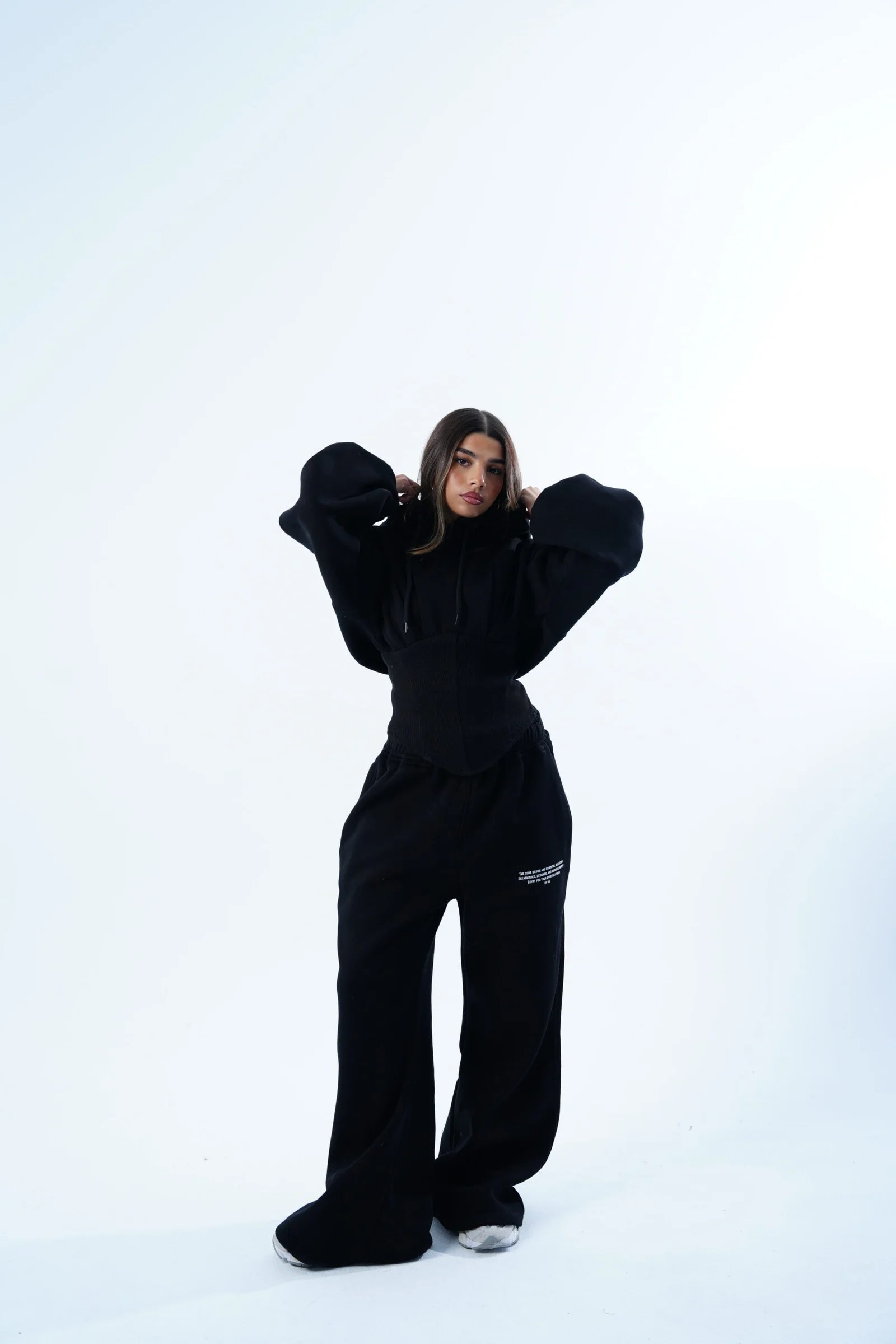 Extra wide leg sweats — view 8