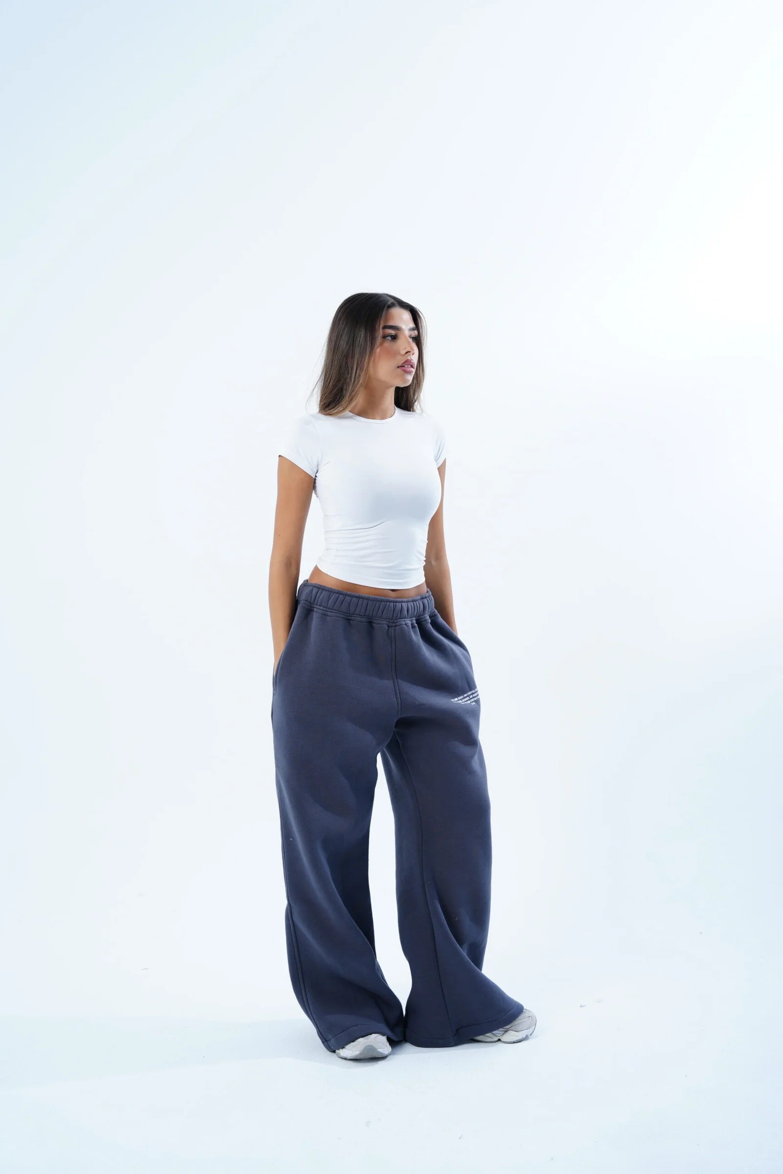 Extra wide leg sweats — view 35