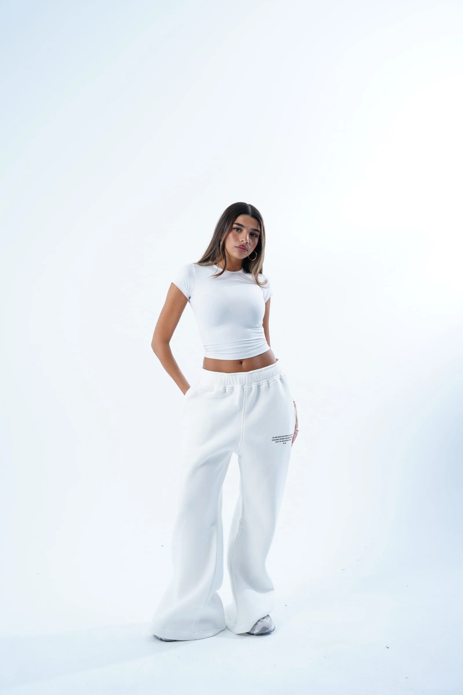 Extra wide leg sweats — view 42