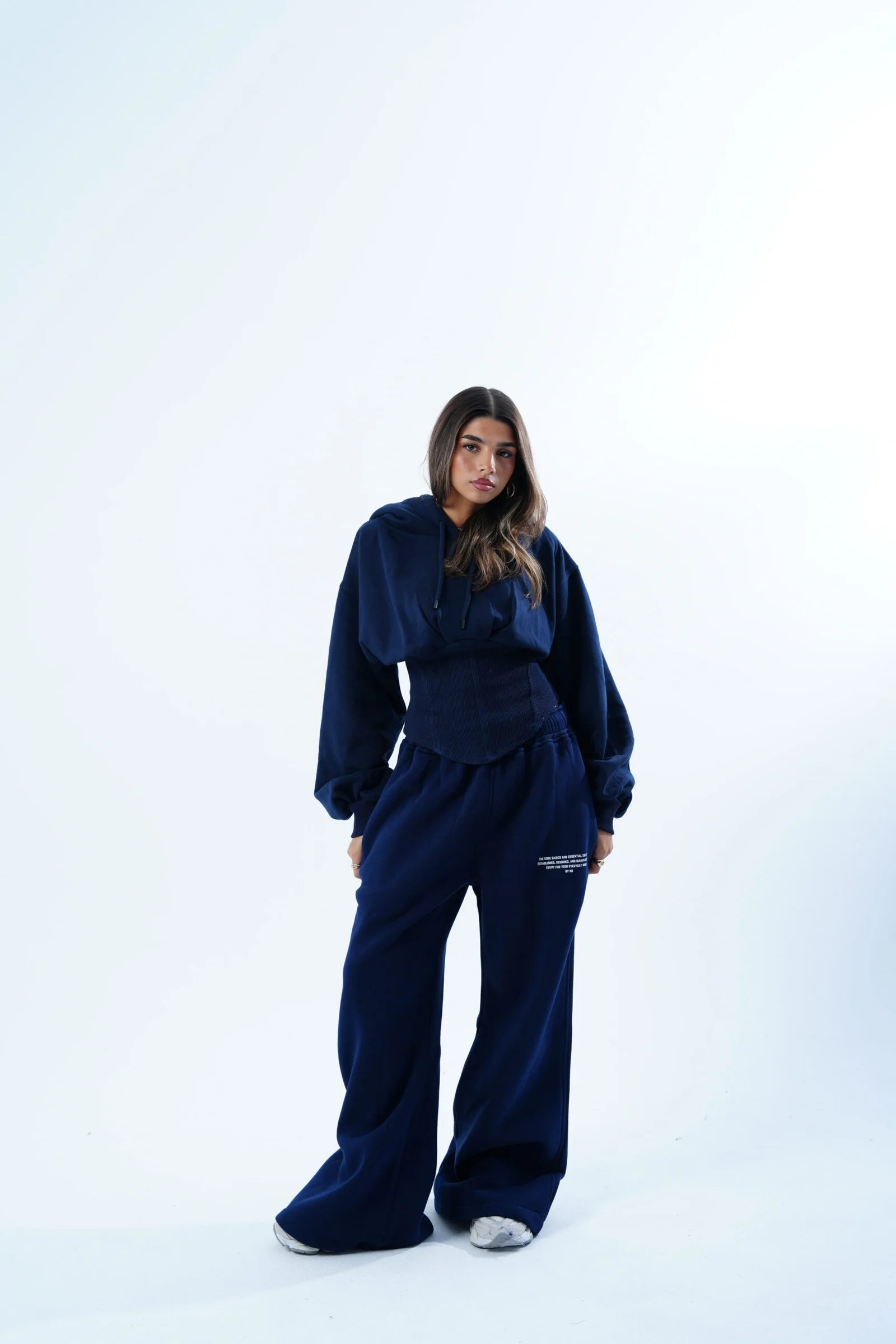 Extra wide leg sweats — view 3