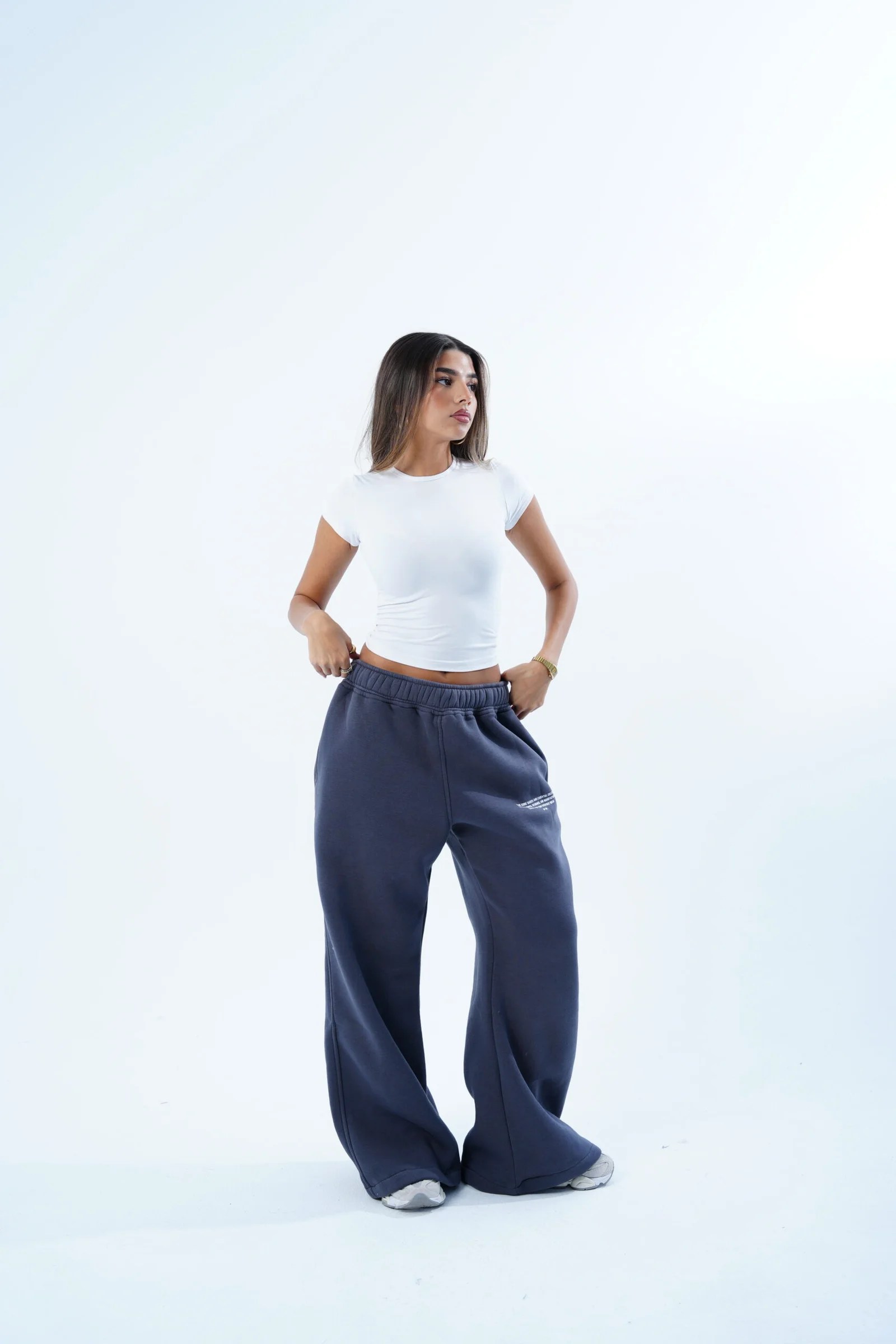 Extra wide leg sweats — view 36