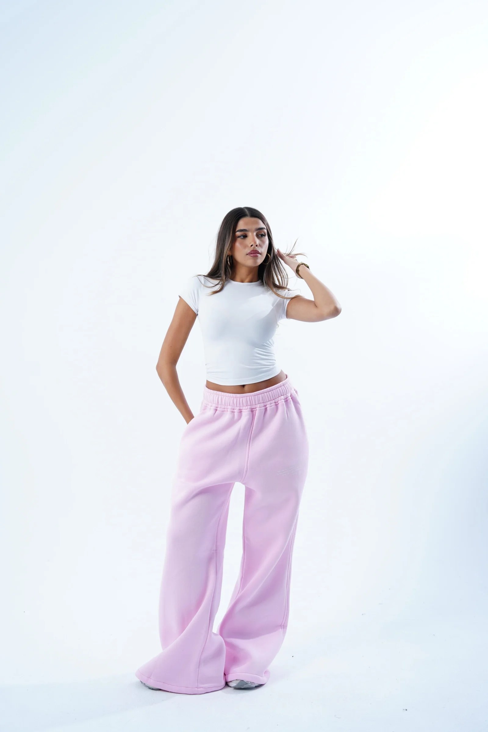 Extra wide leg sweats — view 49