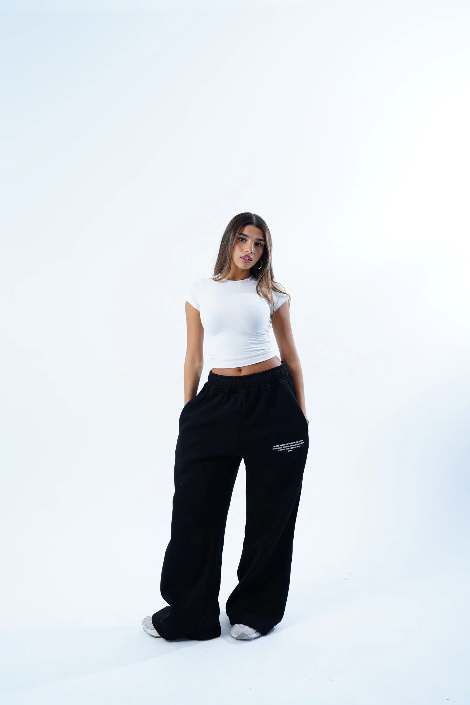 Extra wide leg sweats — view 30