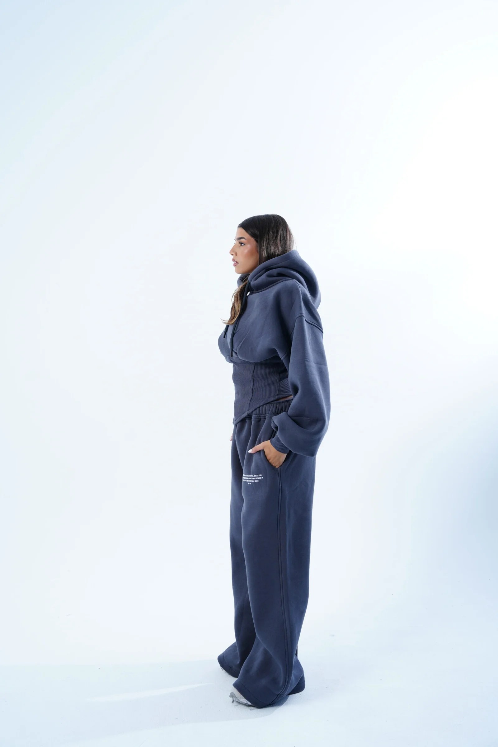 Extra wide leg sweats — view 15