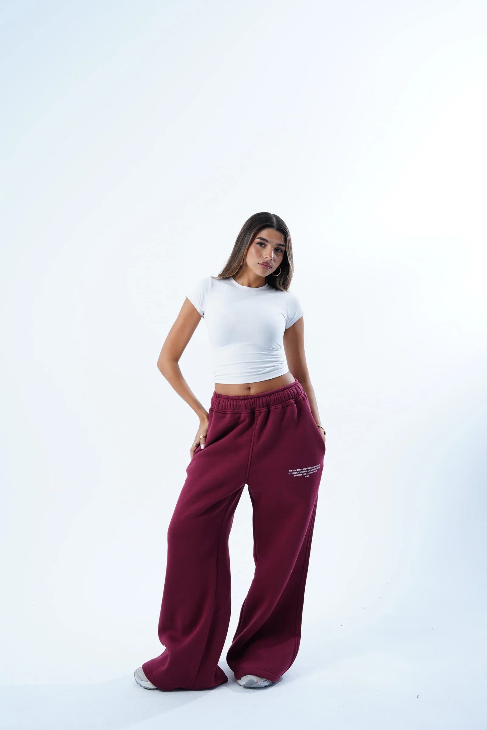 Extra wide leg sweats — view 46