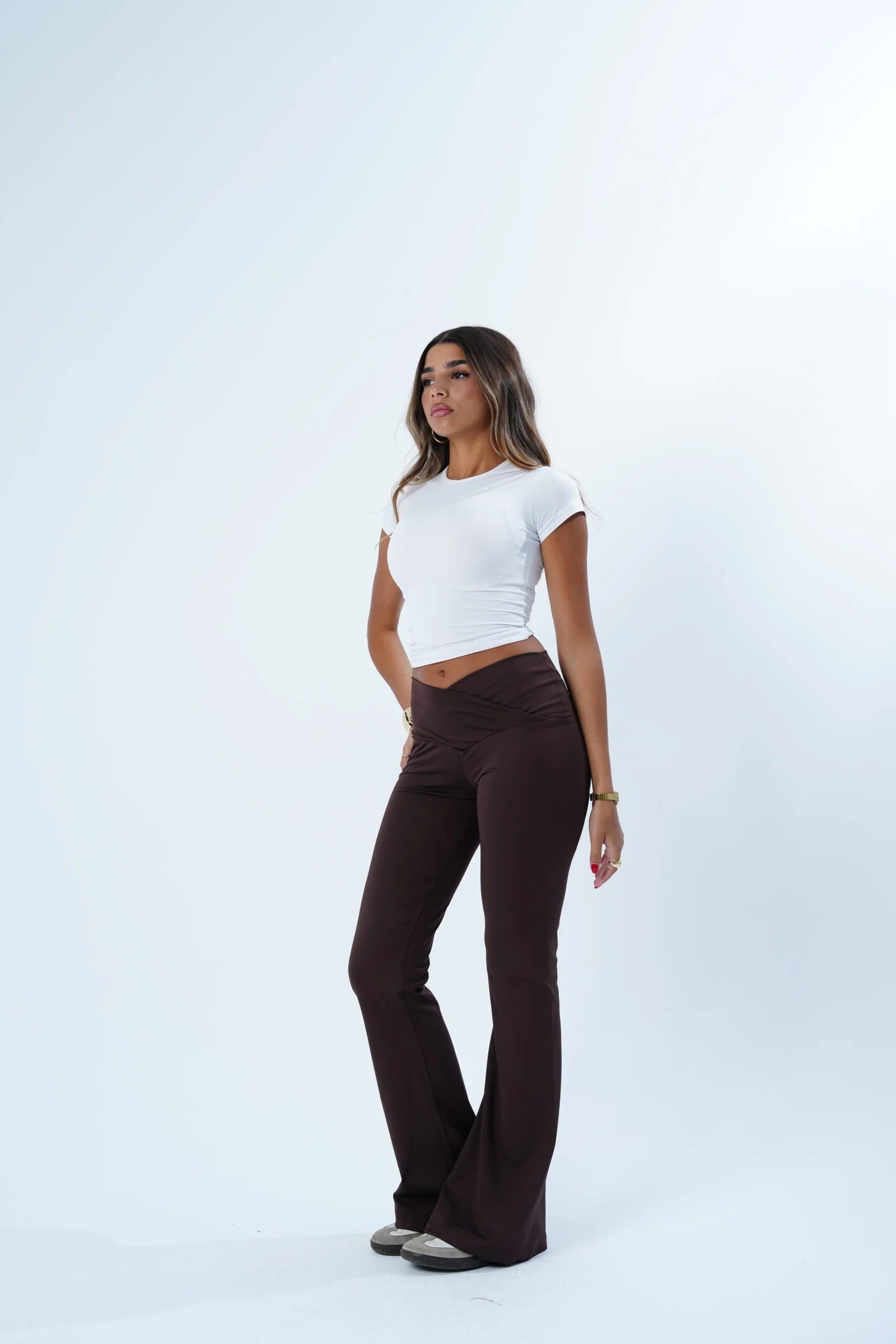The V waist Yoga pants — view 11