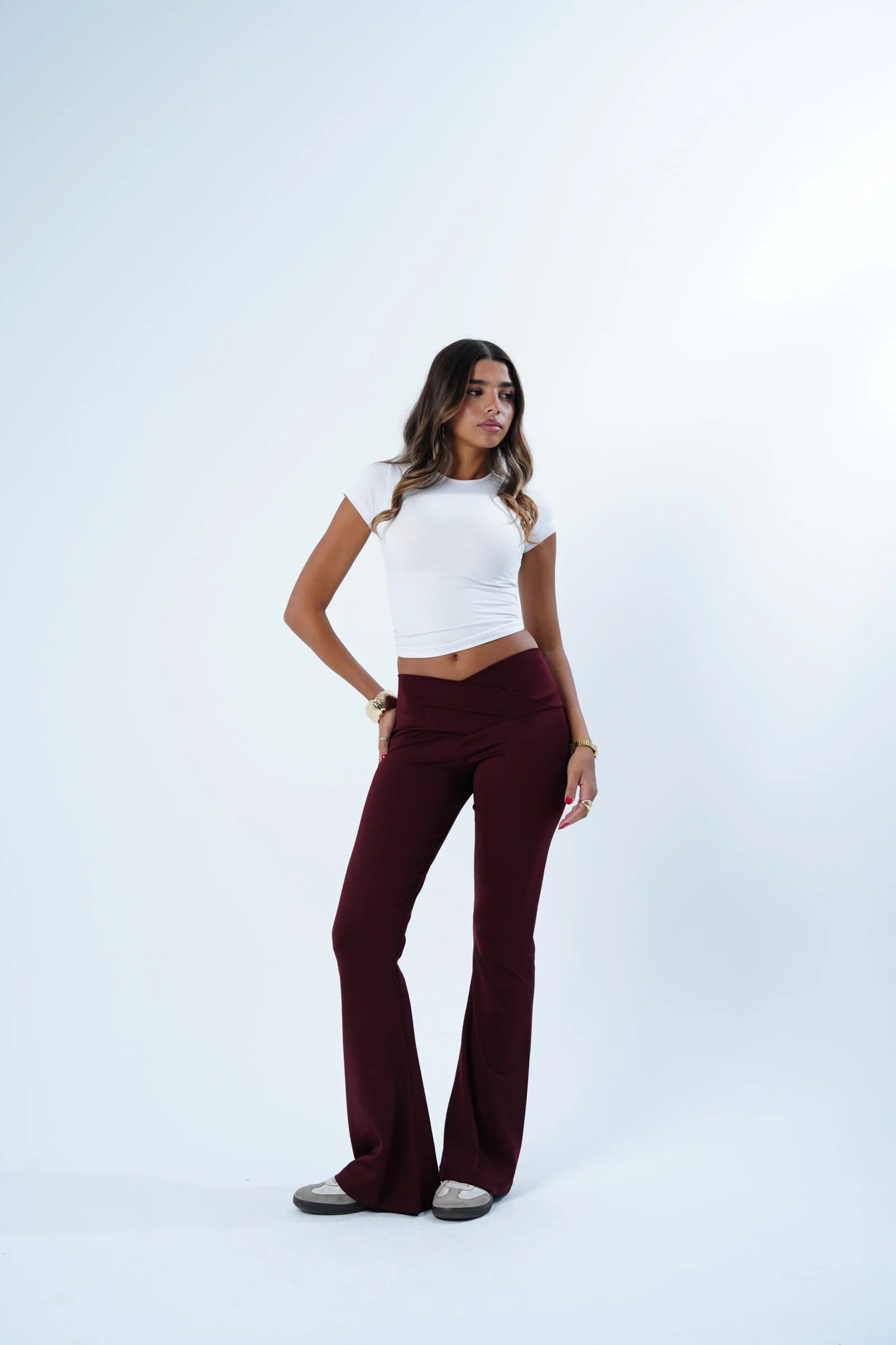 The V waist Yoga pants — view 18